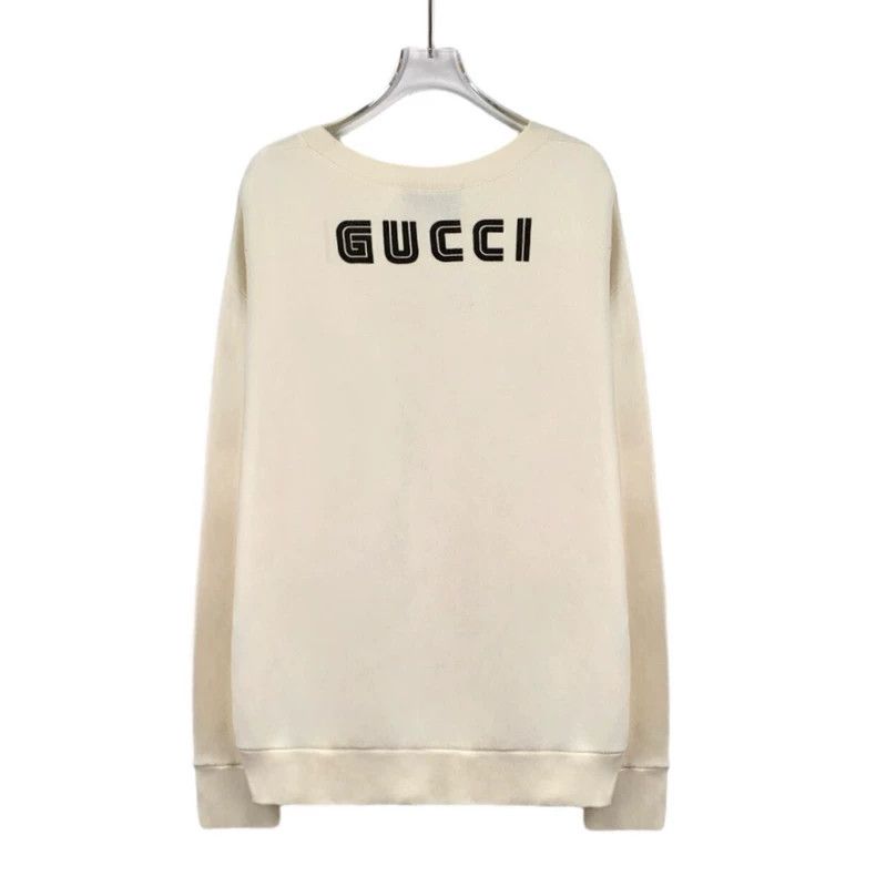 Gucci Gucci Beige princess sequin cotton round-neck long-sleeved Size M / US 6-8 / IT 42-44 - 2 Thumbnail