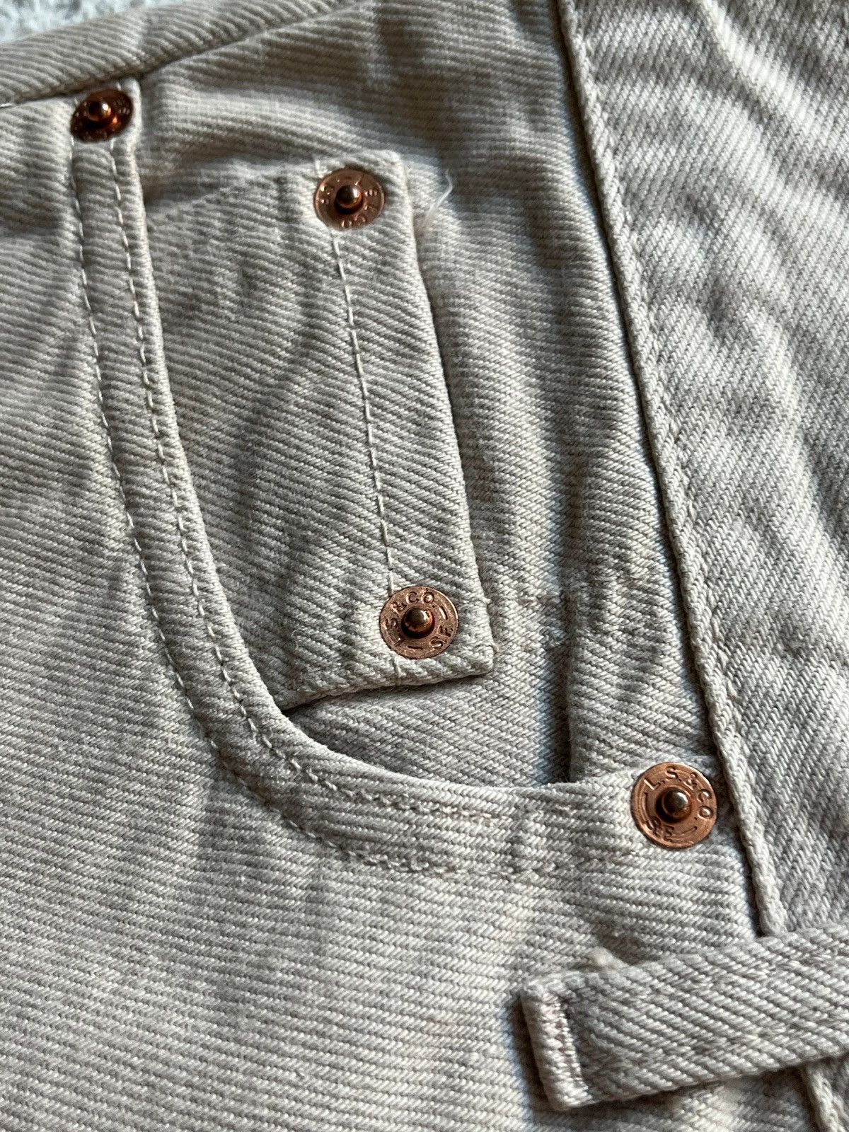 Levi's Levi’s Jeans Sz W33 L32 Vintage 1998 Beuge Jeans Denim Rare Size US 33 - 6 Thumbnail