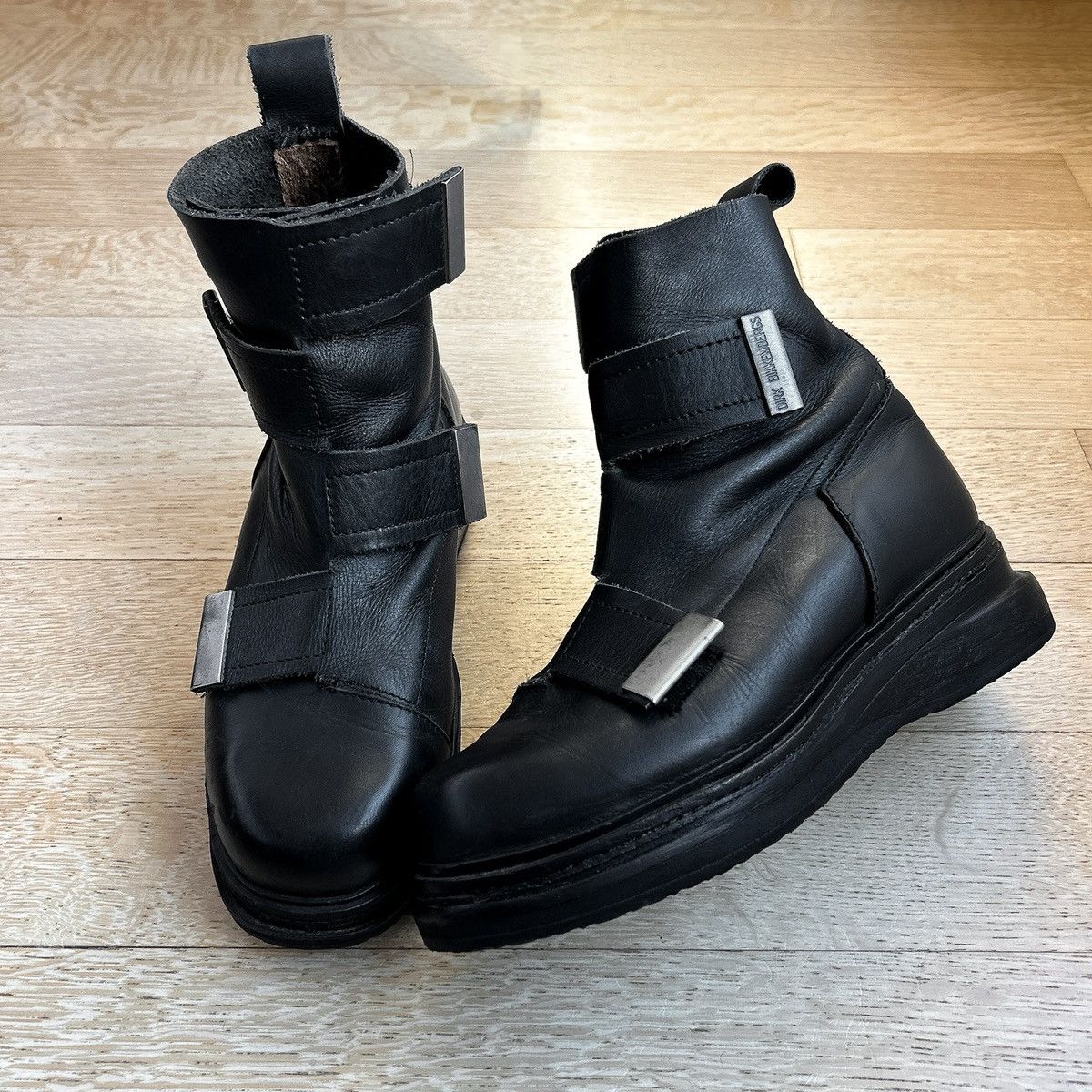Dirk Bikkembergs AW95 Dirk Bikkembergs Quadstrap Boots | Grailed