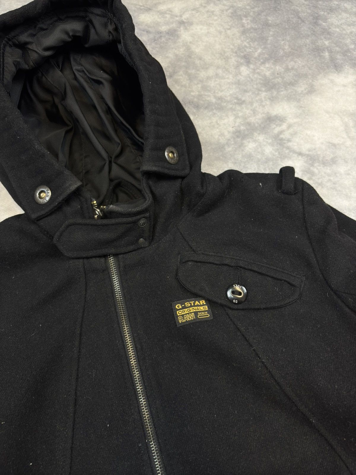 G-Star G-Star Raw Black Jacket Multi Pocket Archive Avant Garde Size US M / EU 48-50 / 2 - 2 Thumbnail