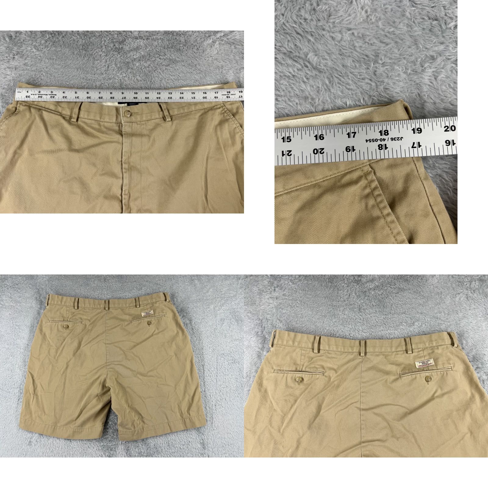 Polo Ralph Lauren Polo Ralph Lauren Shorts Men 40 Beige Classic Chino Zip Fly Prospect 100% Cotton Size US L / EU 52-54 / 3 - 9 Thumbnail