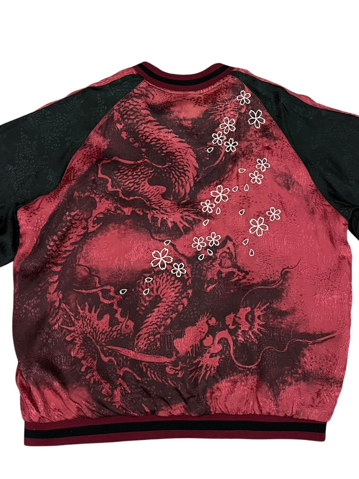 Addict Clothes Japan Vintage Reversible Dragon Sukajan Souvenir Jacket Japan Size US L / EU 52-54 / 3 - 14 Thumbnail