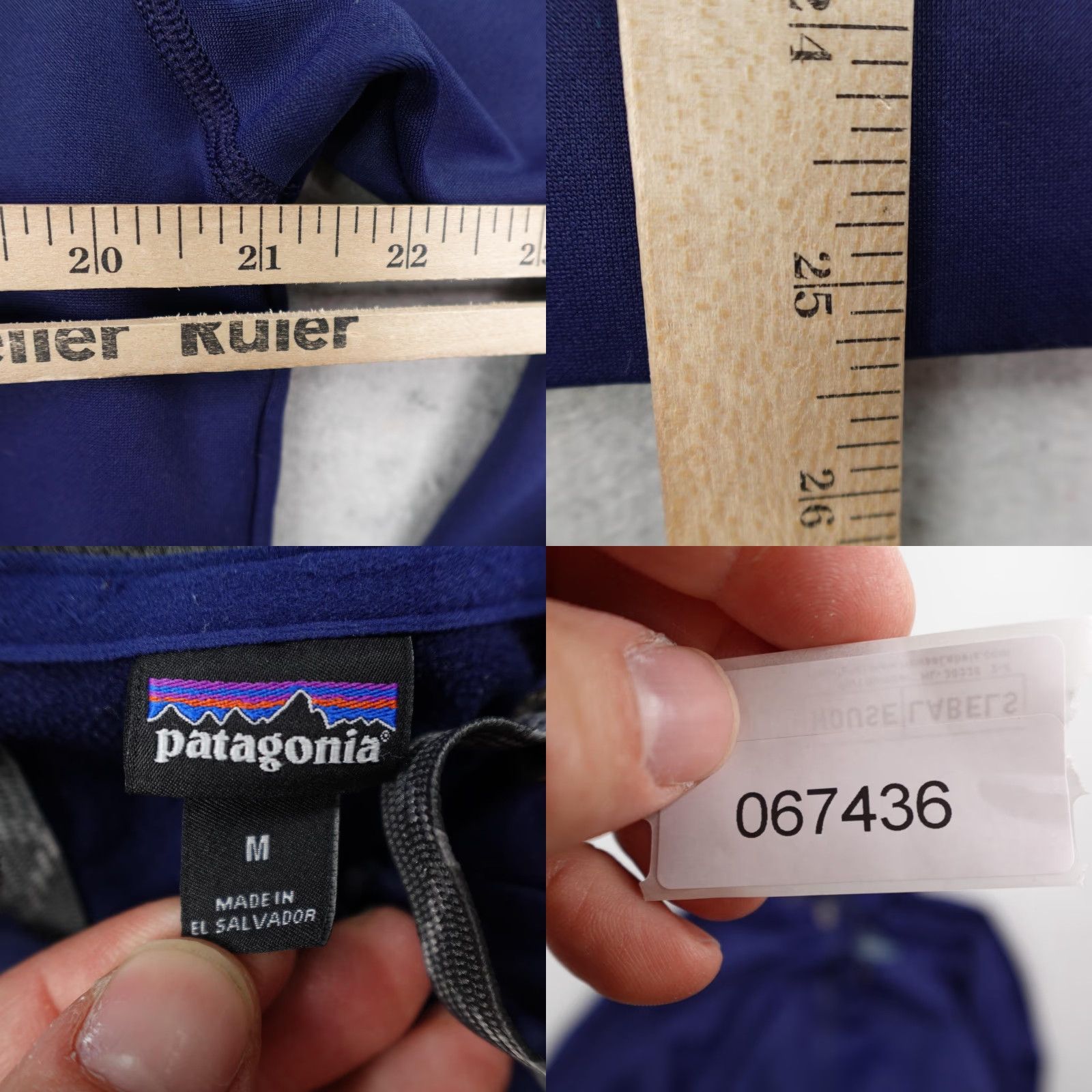 Patagonia Patagonia Hoodie Men Medium Blue Flying Fish PolyCycle Full Zip Hoody Sweatshirt Size US M / EU 48-50 / 2 - 8 Thumbnail