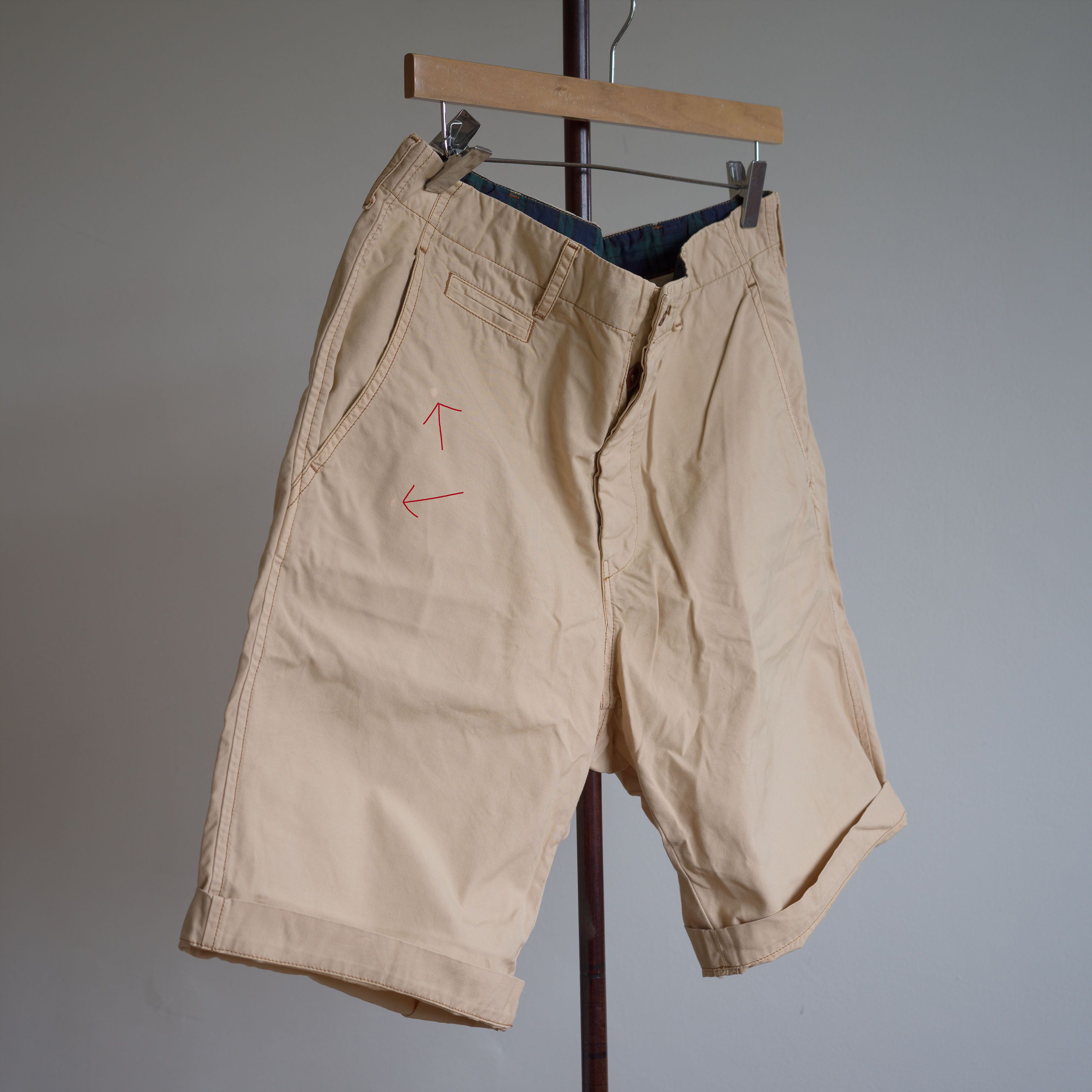 Comme des Garcons Homme SS2013 VALSTAR for COMME des GARÇONS HOMME OVERDYED SHORTS Size US 32 / EU 48 - 7 Thumbnail