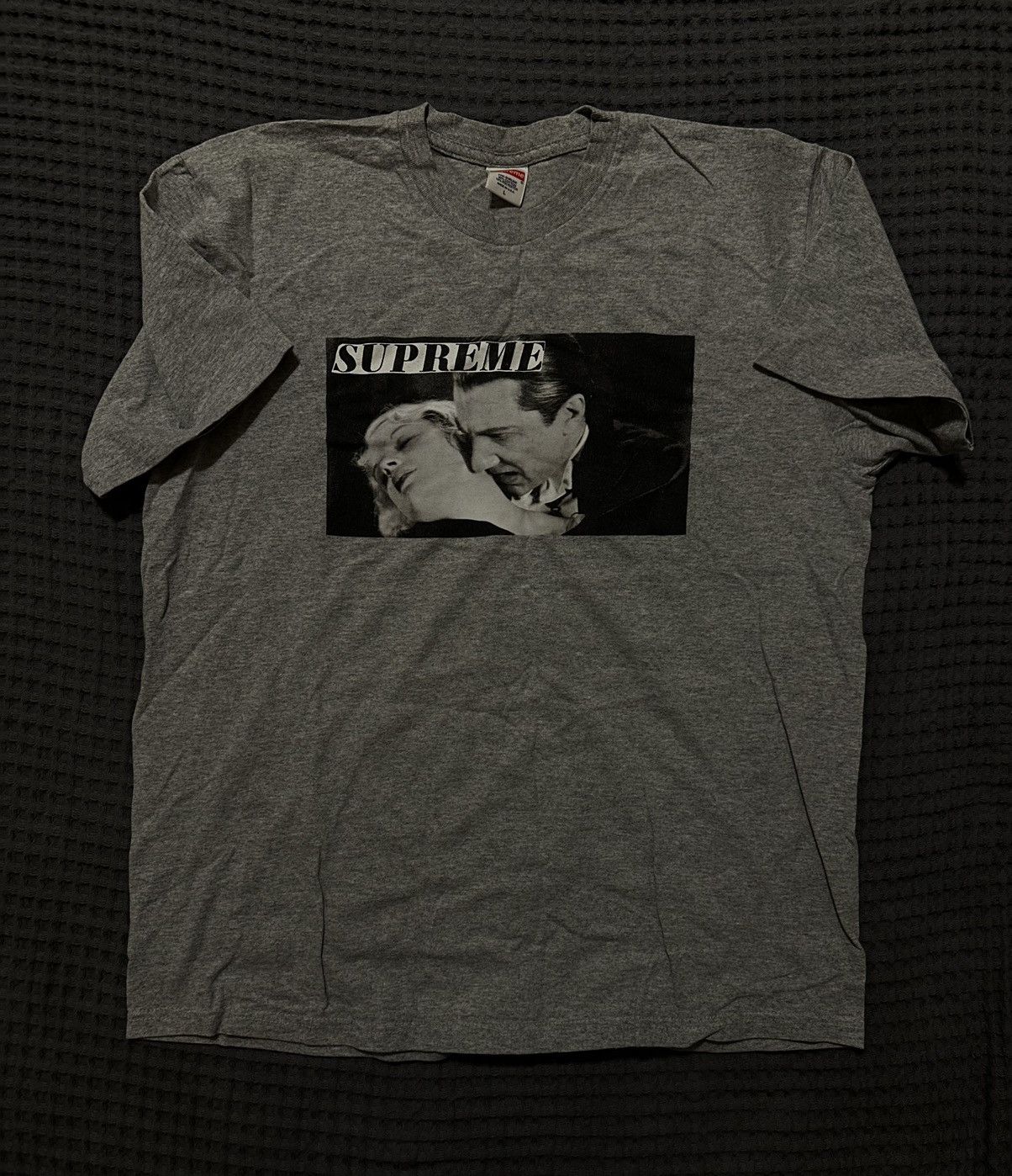 Supreme Bela Lugosi Dracula T-shirt Grey Size Large | Grailed
