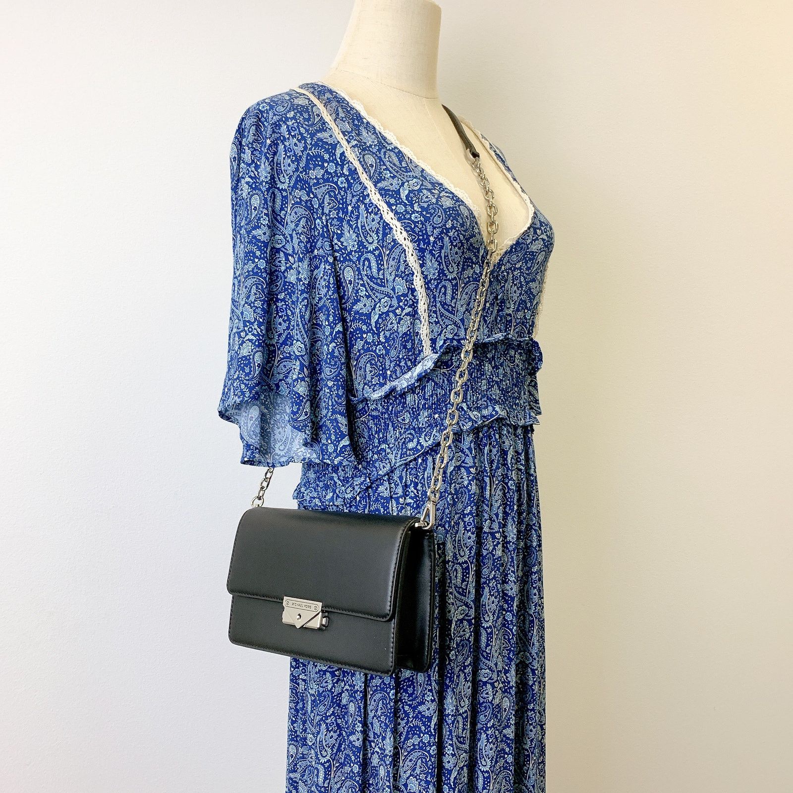 Michael Kors Michael Kors 35R3S0EC60 Cece Medium Clutch IN BLACK Size ONE SIZE - 1 Thumbnail