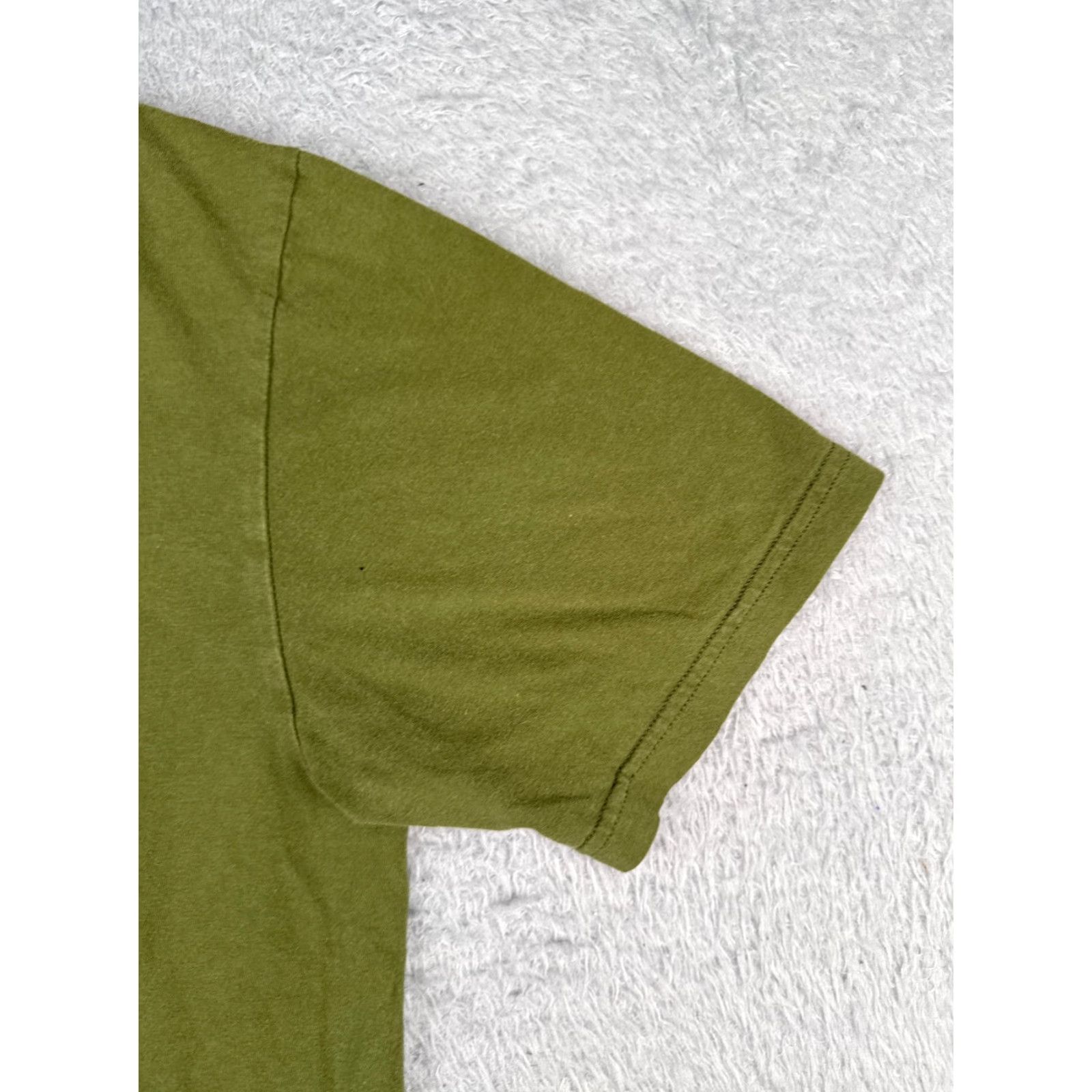 The North Face VINTAGE The North Face Shirt Men Medium Green Cotton Crew Neck Classic Fit Short Sleeve Size US M / EU 48-50 / 2 - 2 Thumbnail