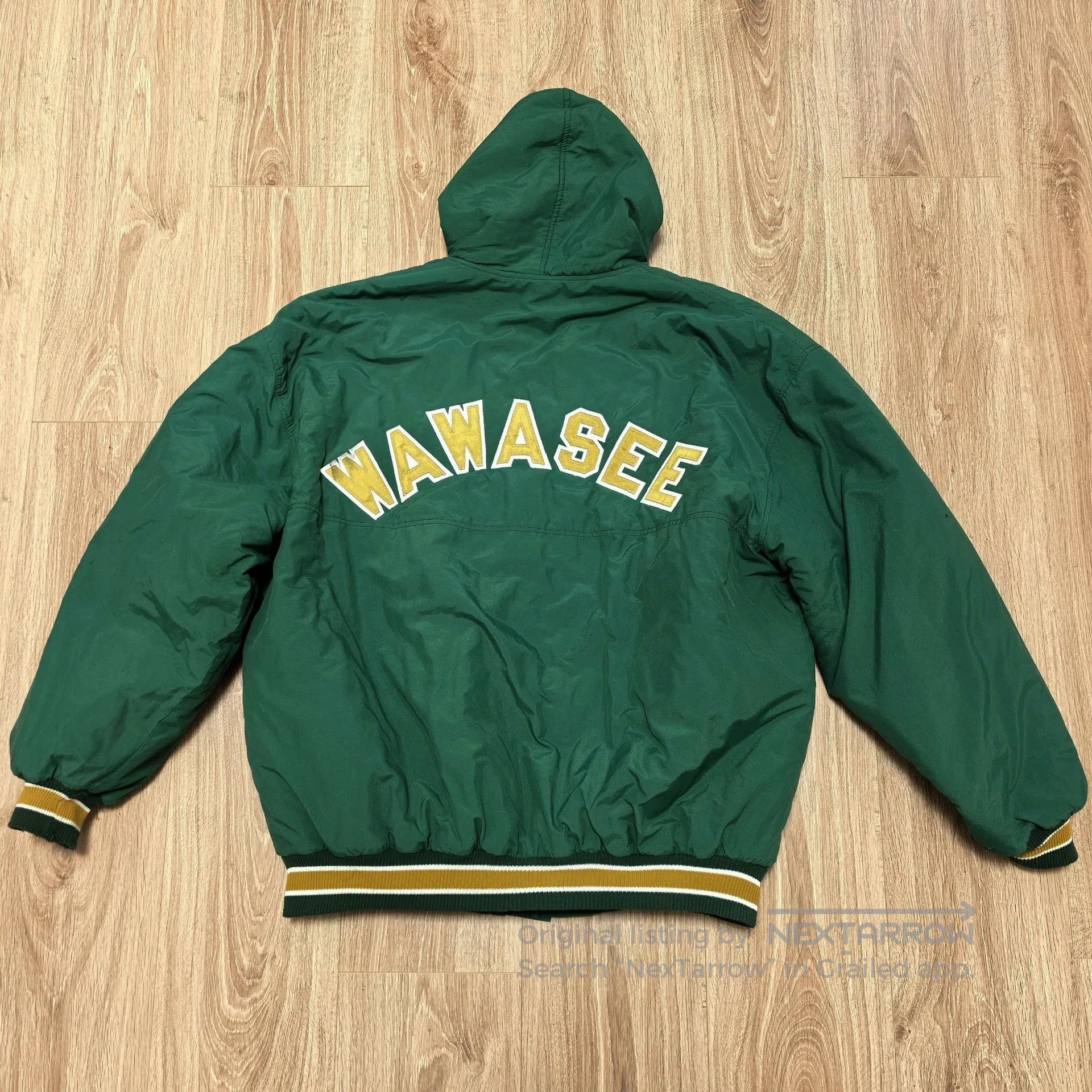 Vintage 80s Vintage Delong Varsity Jacket. Size US XL / EU 56 / 4 - 1 Thumbnail