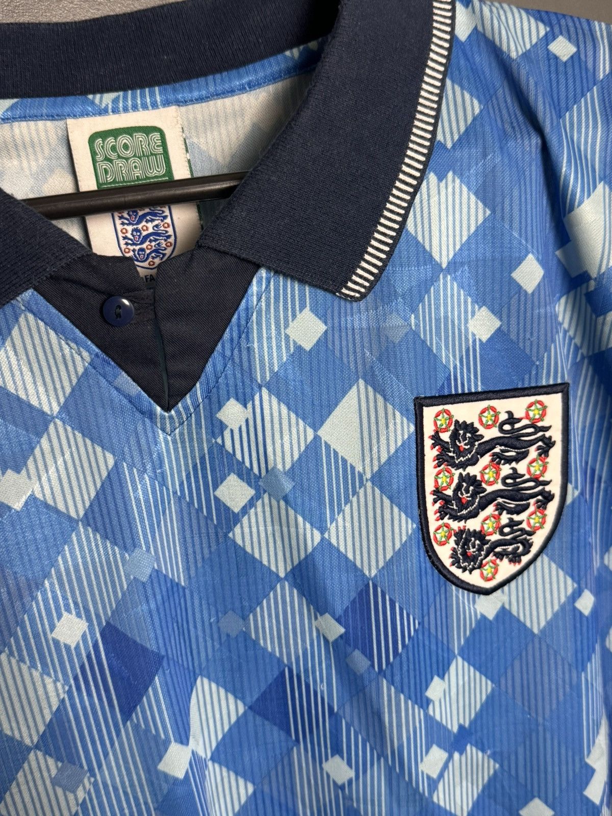 Other England National Team 90/92 Third Football Jersey T-Shirt Size US XL / EU 56 / 4 - 3 Thumbnail
