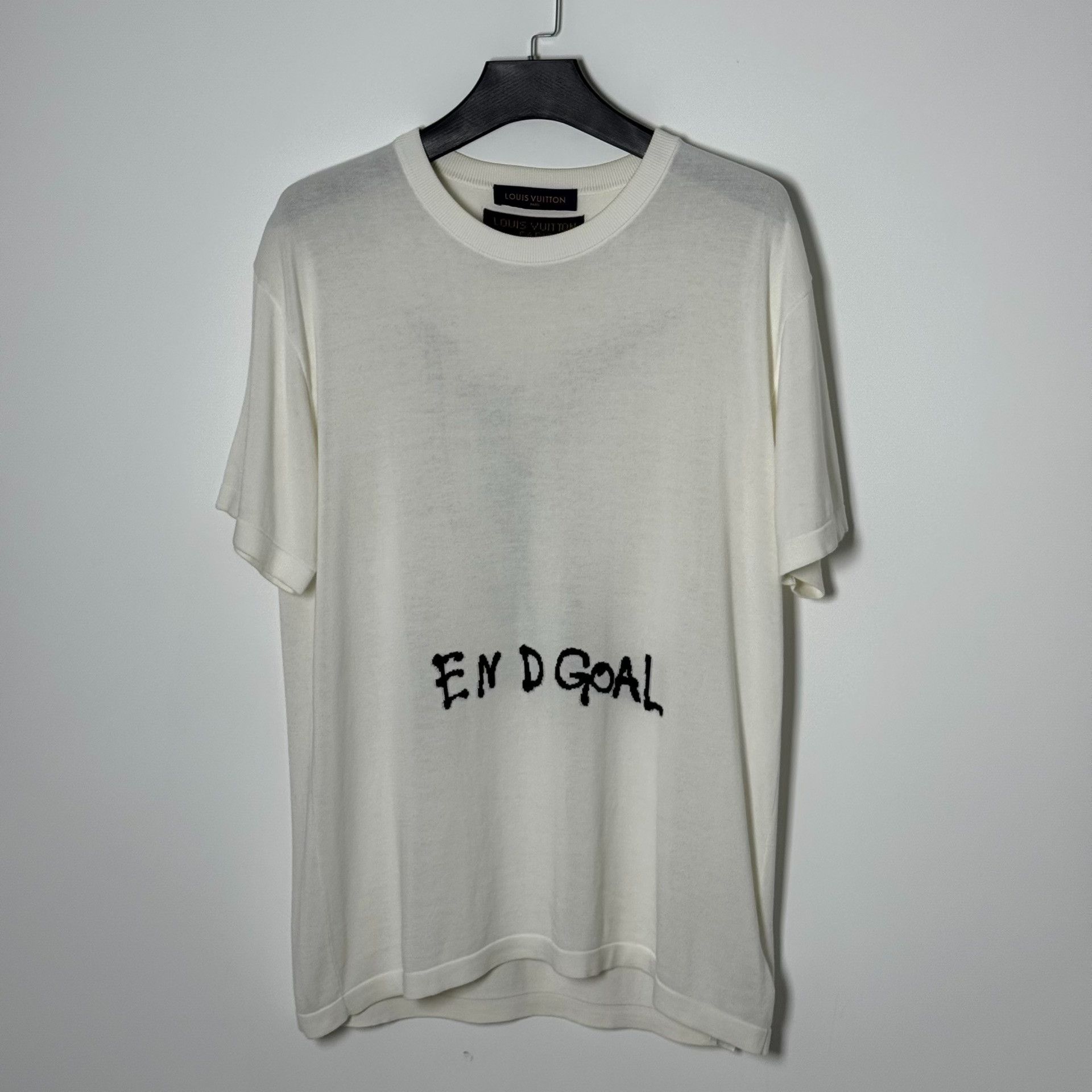 Louis Vuitton Louis Vuitton End Goal Logo Knit T-Shirt XL Size US XL / EU 56 / 4 - 1 Thumbnail