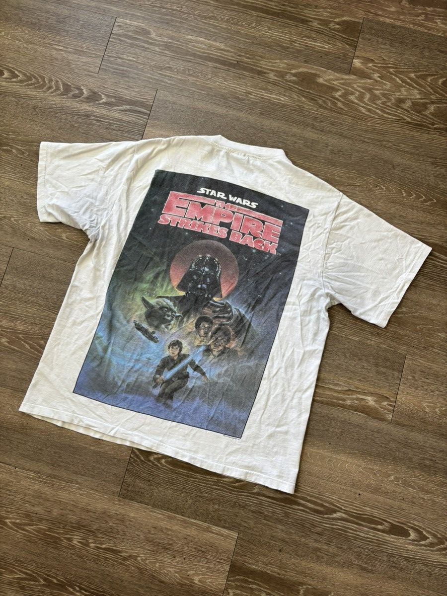 Vintage Vintage 90s Star Wars The Empire Strikes Back T Shirt XL Size US XL / EU 56 / 4 - 1 Thumbnail
