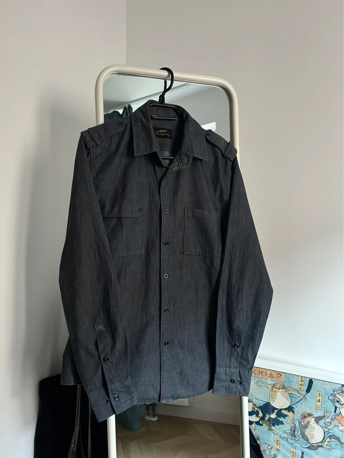 Burberry Thomas Burberry Military Utility Shirt Size US M / EU 48-50 / 2 - 1 Thumbnail