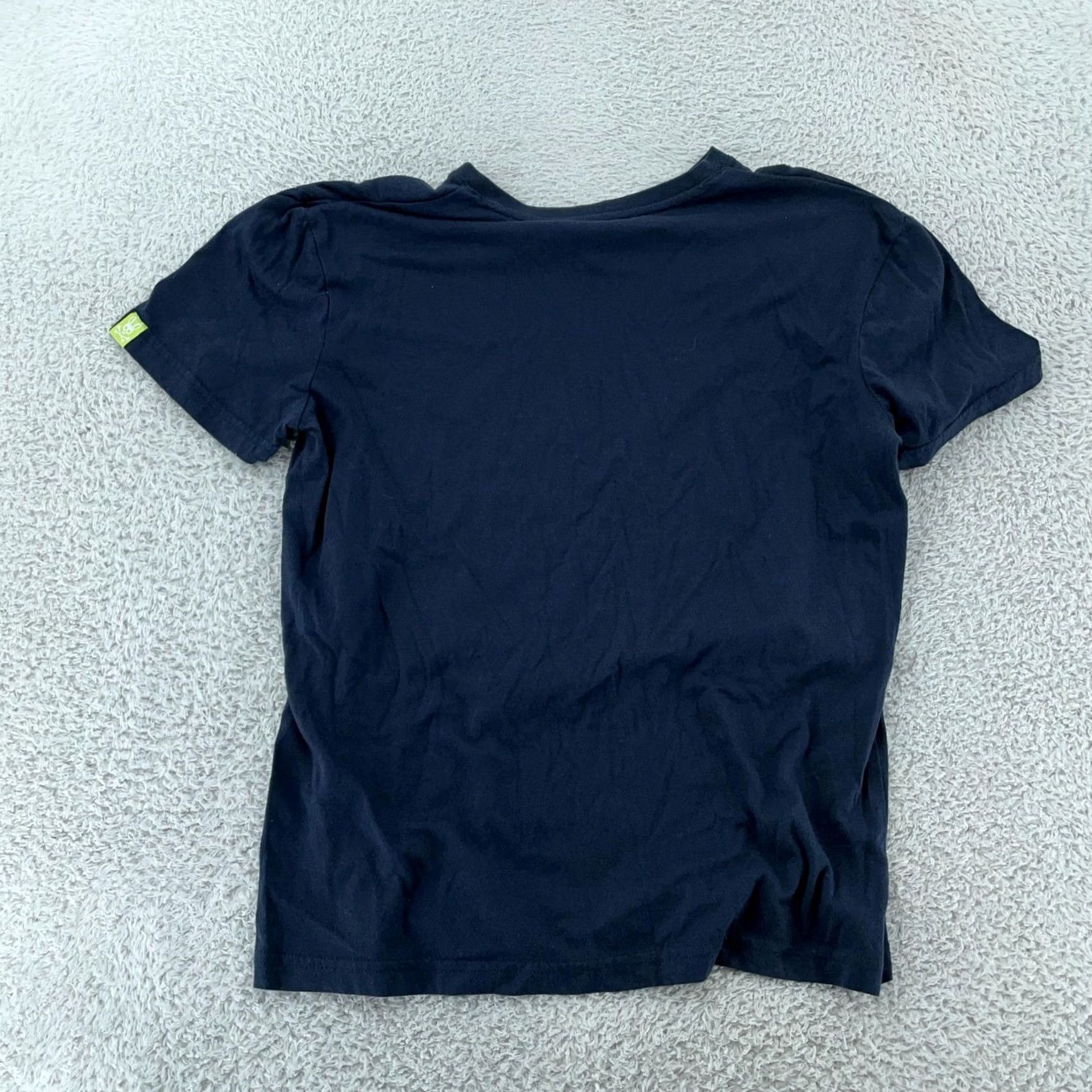 Psycho Bunny Psycho Bunny Shirt CROP FIT Small Navy V-Neck Short Sleeve Skull Bunny Logo Tee Mens Navy Small Tee Size US S / EU 44-46 / 1 - 4 Thumbnail