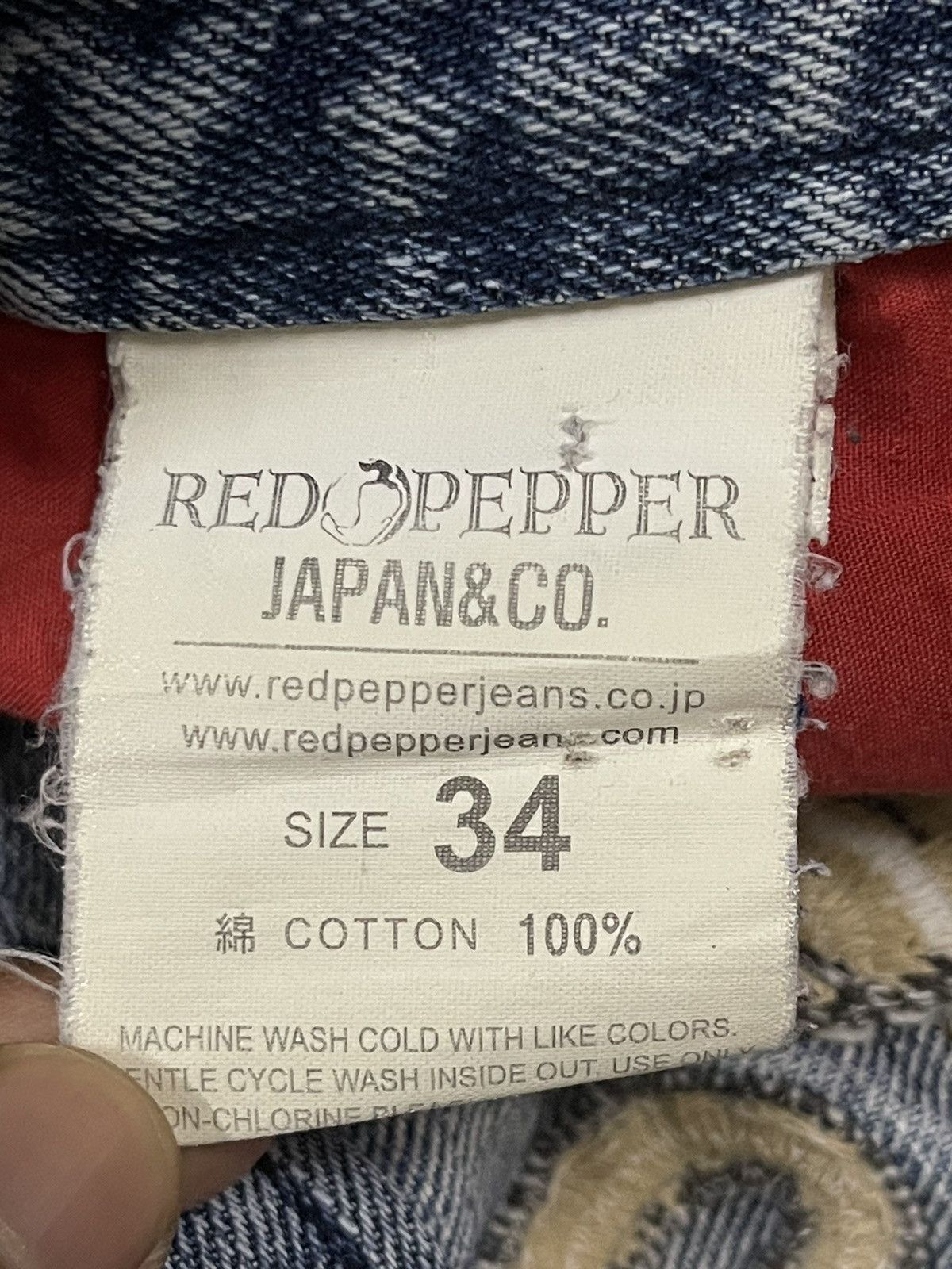 semanticdesign Vintage Japanese Brand Embroidered Style Bootcut Jeans Size US 34 / EU 50 - 9 Thumbnail