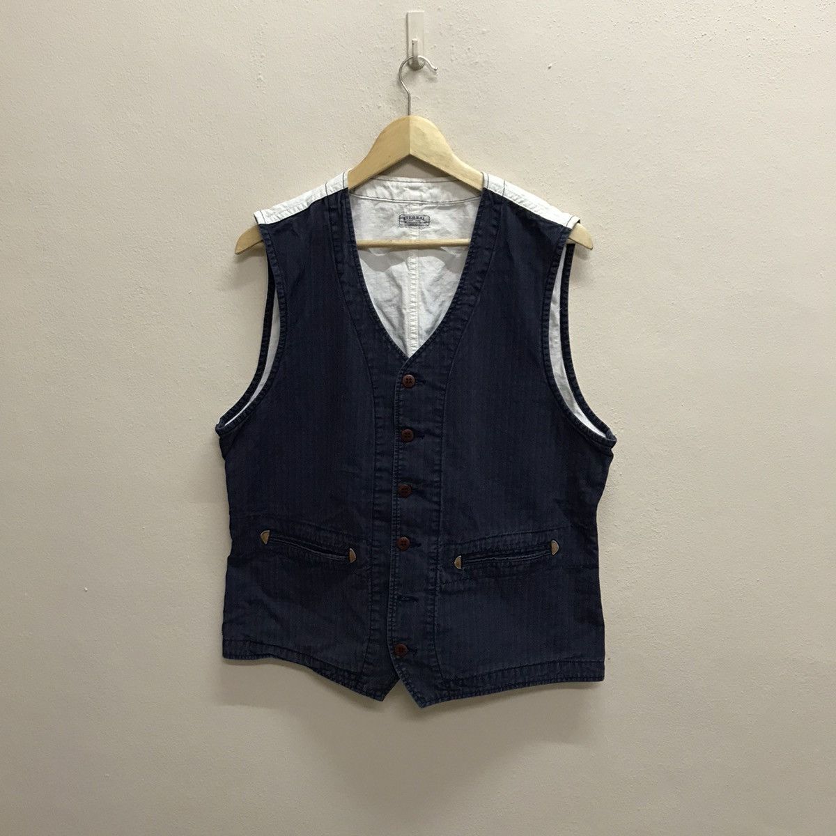 Eternal × Vintage Vintage Eternal Union Made Bitchu kurashiki Factory Vest Size US M / EU 48-50 / 2 - 11 Thumbnail