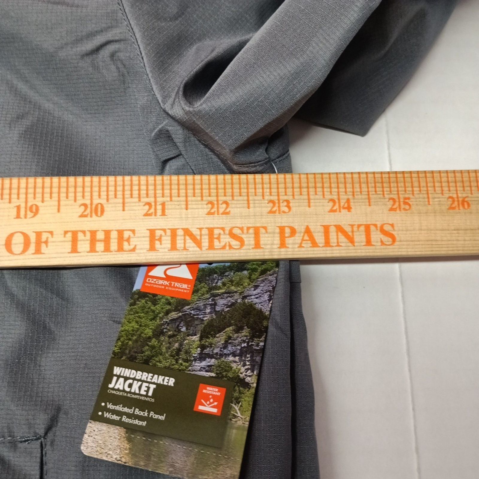 Other Ozark Trail Windbreaker Jacket Men's Size M Gray Zip Pockets Size US M / EU 48-50 / 2 - 6 Thumbnail