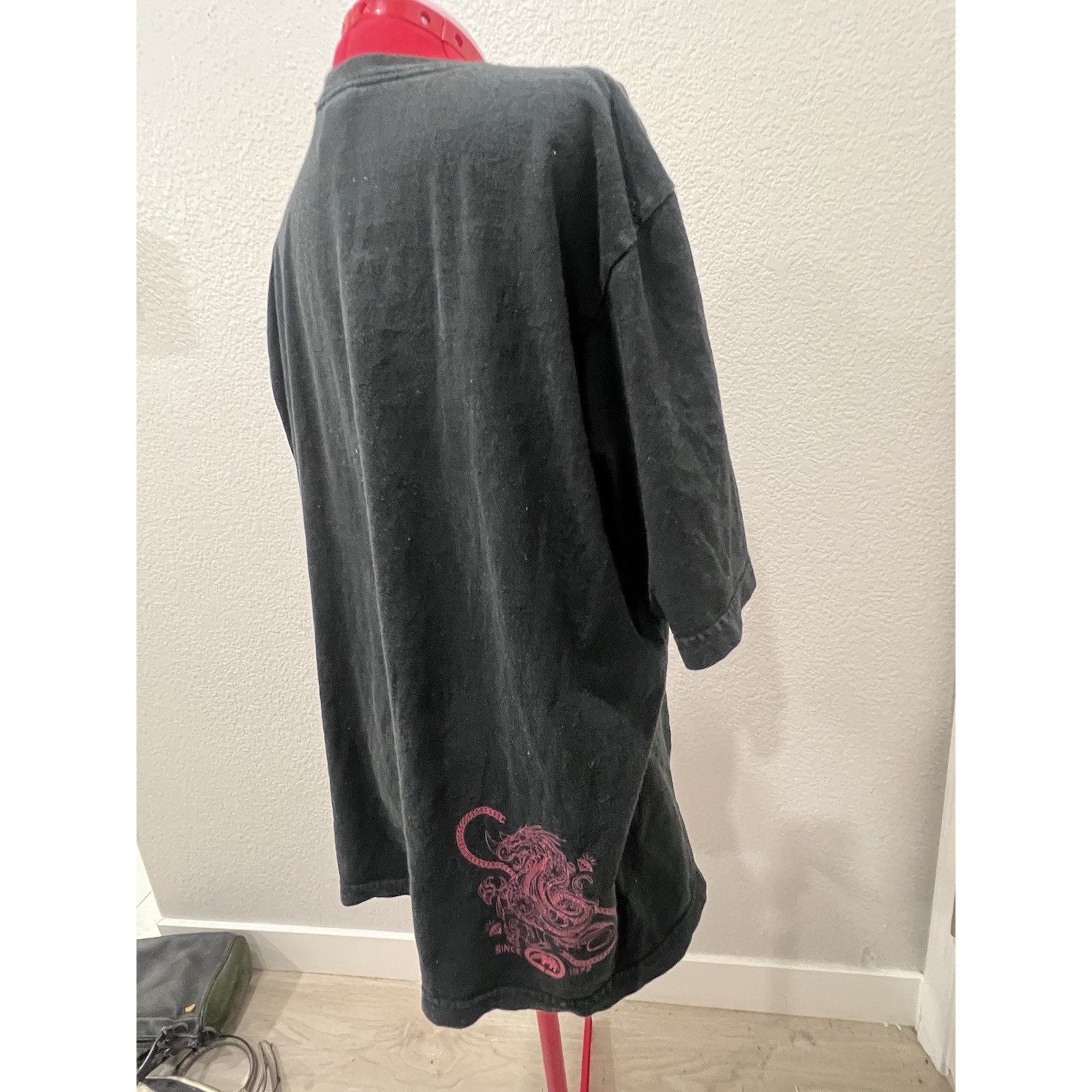 Ecko Unltd. Vintage Y2K ECKO UNLTD. Big Logo Dragon Black T-Shirt Men's Size US XL / EU 56 / 4 - 7 Thumbnail