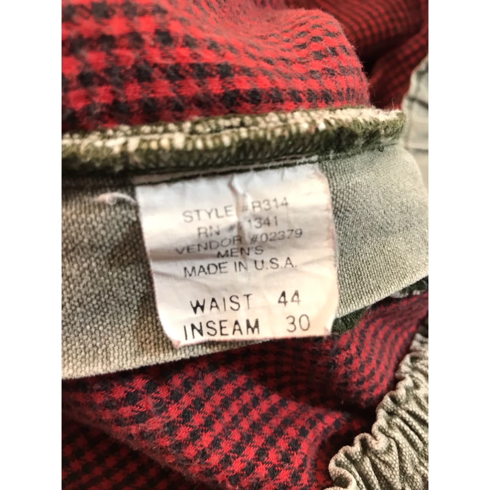Vintage VINTAGE L.L. Bean Pathfinder Pants Mens Canvas Green 36 Relaxed Fit 38in Inseam Workwear Casual Mens Size US 38 / EU 54 - 3 Thumbnail