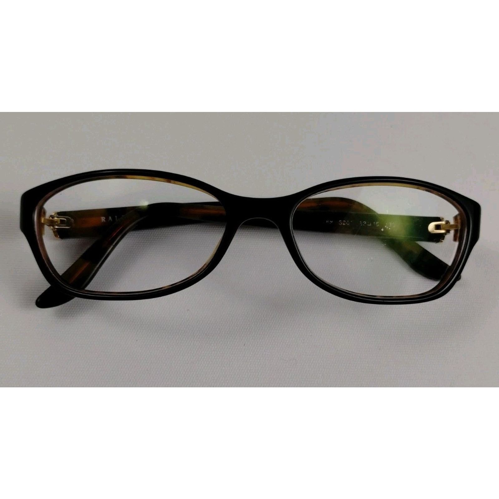 Ralph Lauren Ralph Lauren Eyeglasses Frames Italy 53 15 130 - Black/Tort Size ONE SIZE - 1 Thumbnail