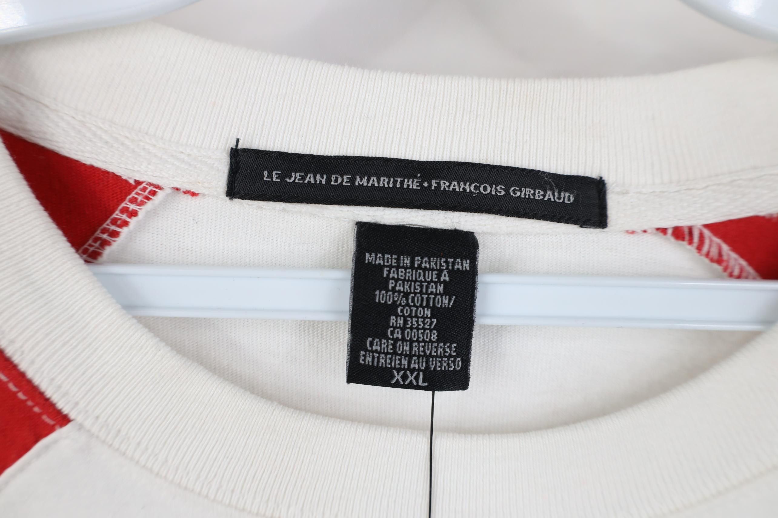 Marithe + Francois Girbaud Deadstock Vintage 90s Marithe Francois Girbaud T-Shirt Size US XXL / EU 58 / 5 - 4 Thumbnail