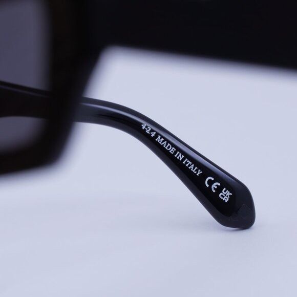 Off-White 🕶️New Off-White OERI137 AURORA 1007 Sunglasses - Black Size ONE SIZE - 8 Thumbnail