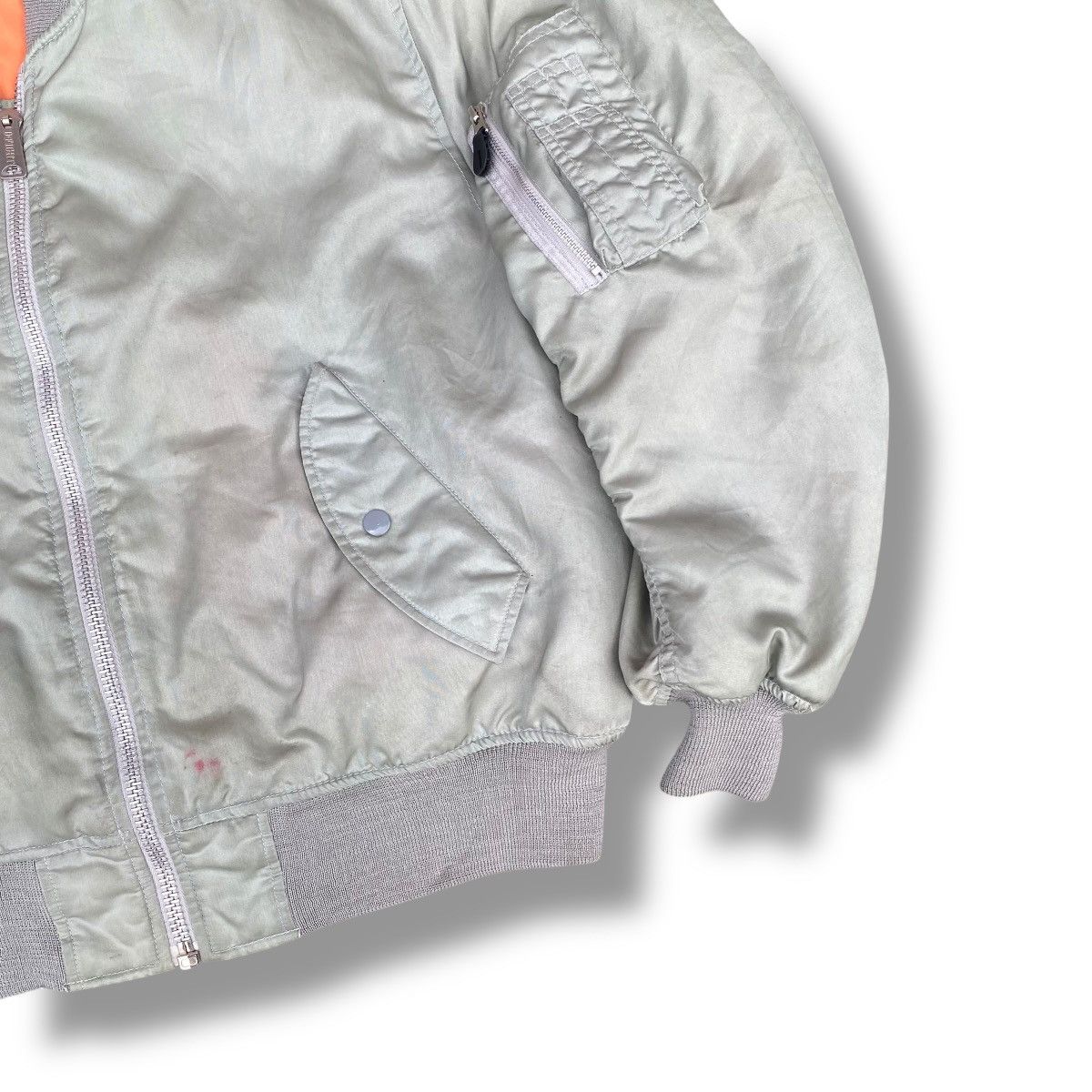 Vintage Vintage Flyer’s Man USAF Intermediate Ma-1 Bomber Jacket.#E8 Size US L / EU 52-54 / 3 - 3 Thumbnail
