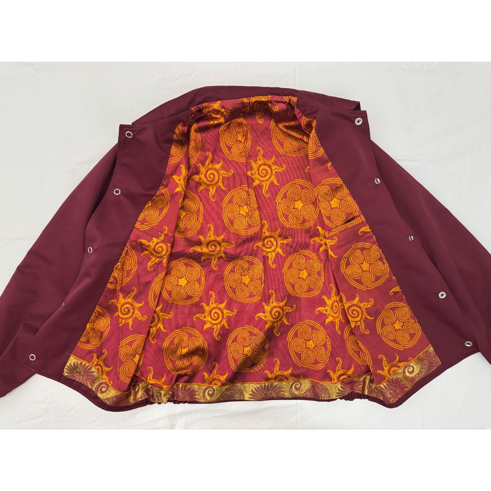 Other OursAgain New York Track Jacket Lined in Silk Saree Size L Size US L / EU 52-54 / 3 - 5 Thumbnail