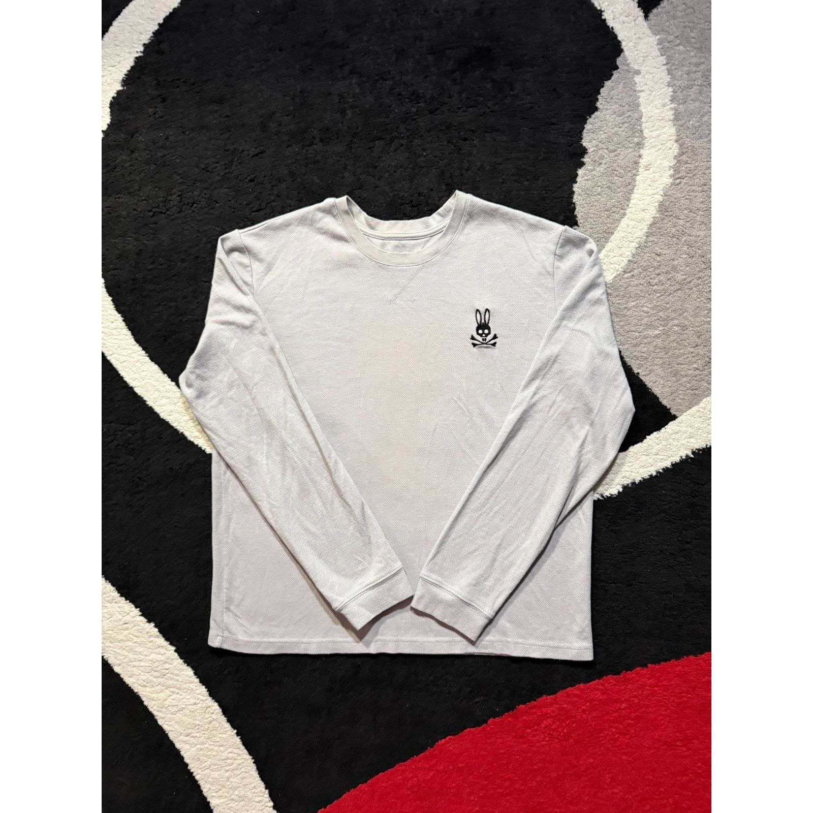 Psycho Bunny Psycho Bunny Long Sleeve Shirt Gray Men's Size Large Size US L / EU 52-54 / 3 - 1 Thumbnail
