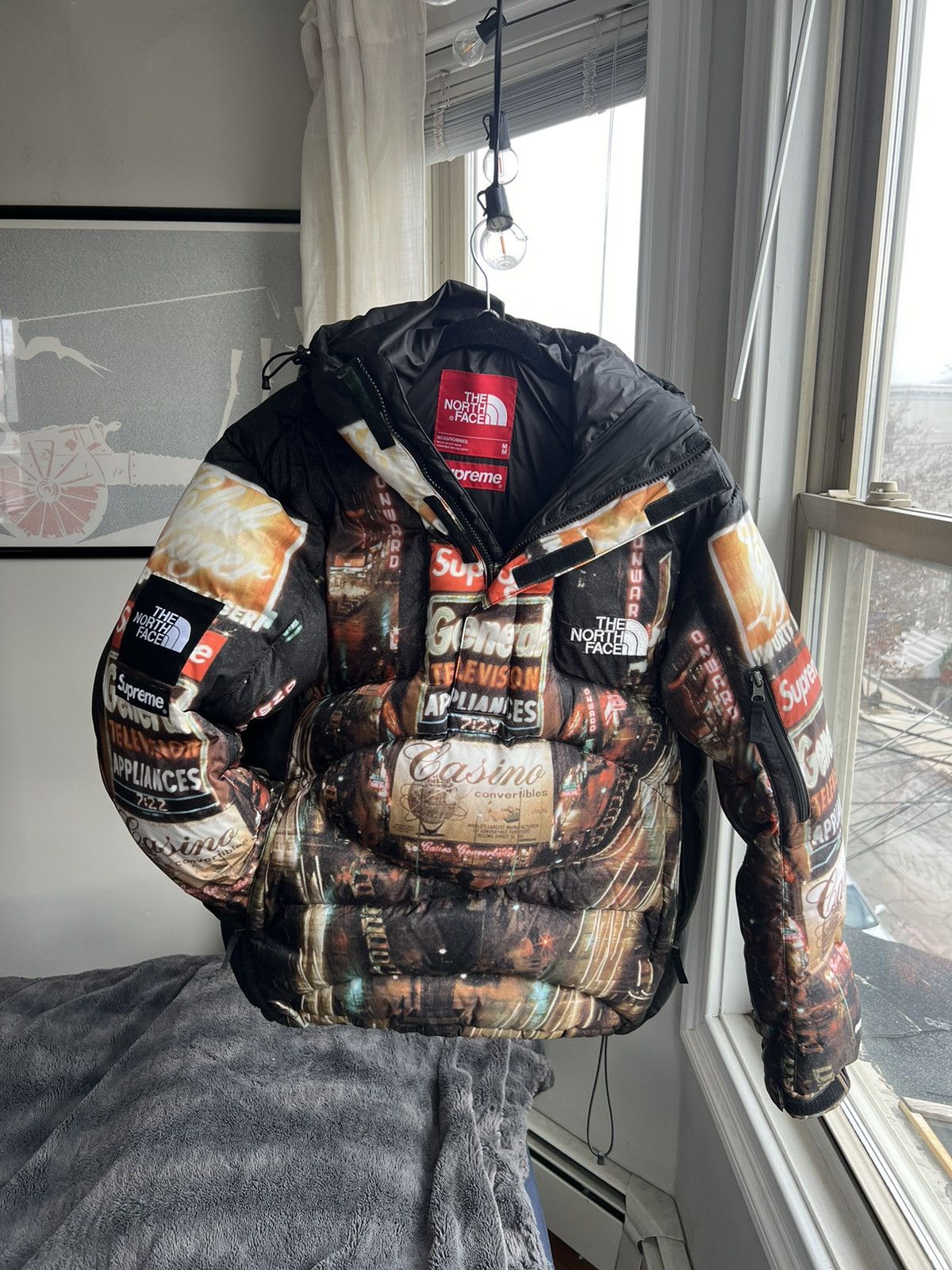 Supreme Supreme & North Face Half Zip Hooded Pullover - Times Square Size US M / EU 48-50 / 2 - 2 Thumbnail