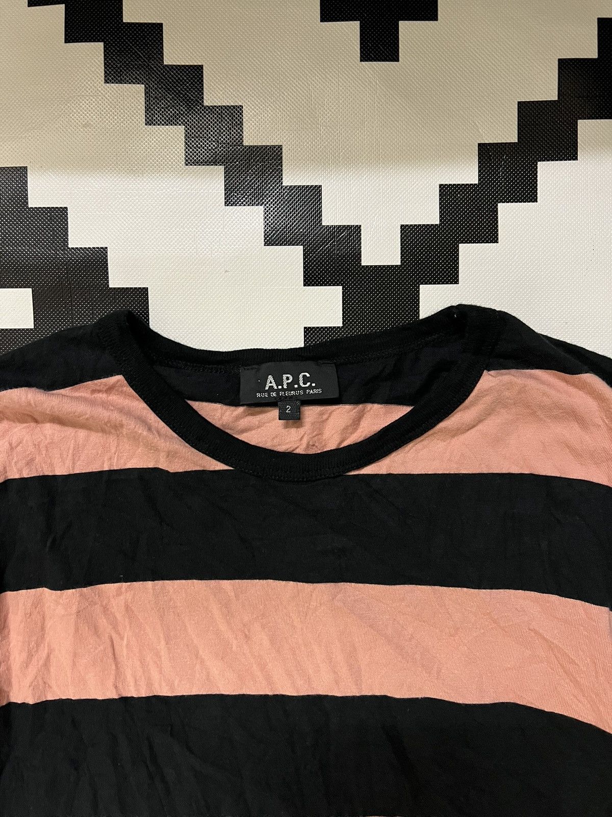 A.P.C. × Designer A.P.C Longsleeve Stripe Teee Size S / US 4 / IT 40 - 3 Thumbnail