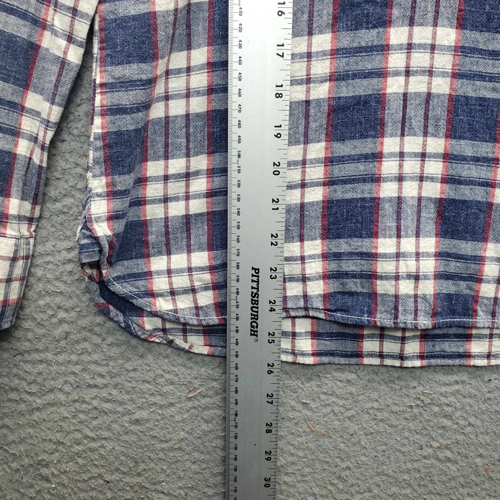 J.Crew J.CREW Popover Shirt Womens 2XS Multicolor Plaid Long Sleeve Collar Pocket Casual Shirt Women 2XS Size XXS / US 00 / IT 34 - 3 Thumbnail