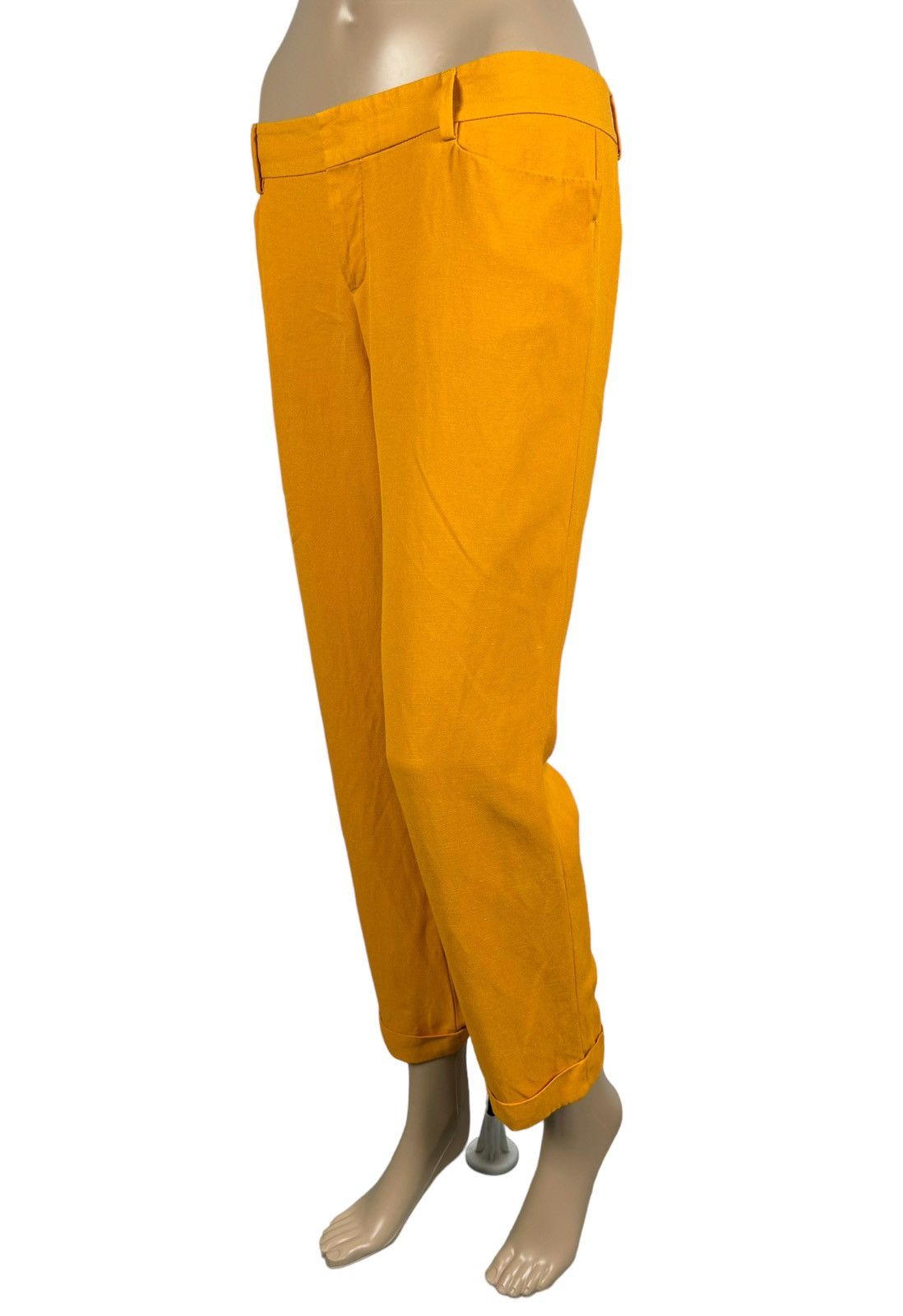 Dsquared2 Dsquared2 Linen-Viscose Boyfriend Pants size IT 44 Size 30" / US 8 / IT 44 - 1 Thumbnail