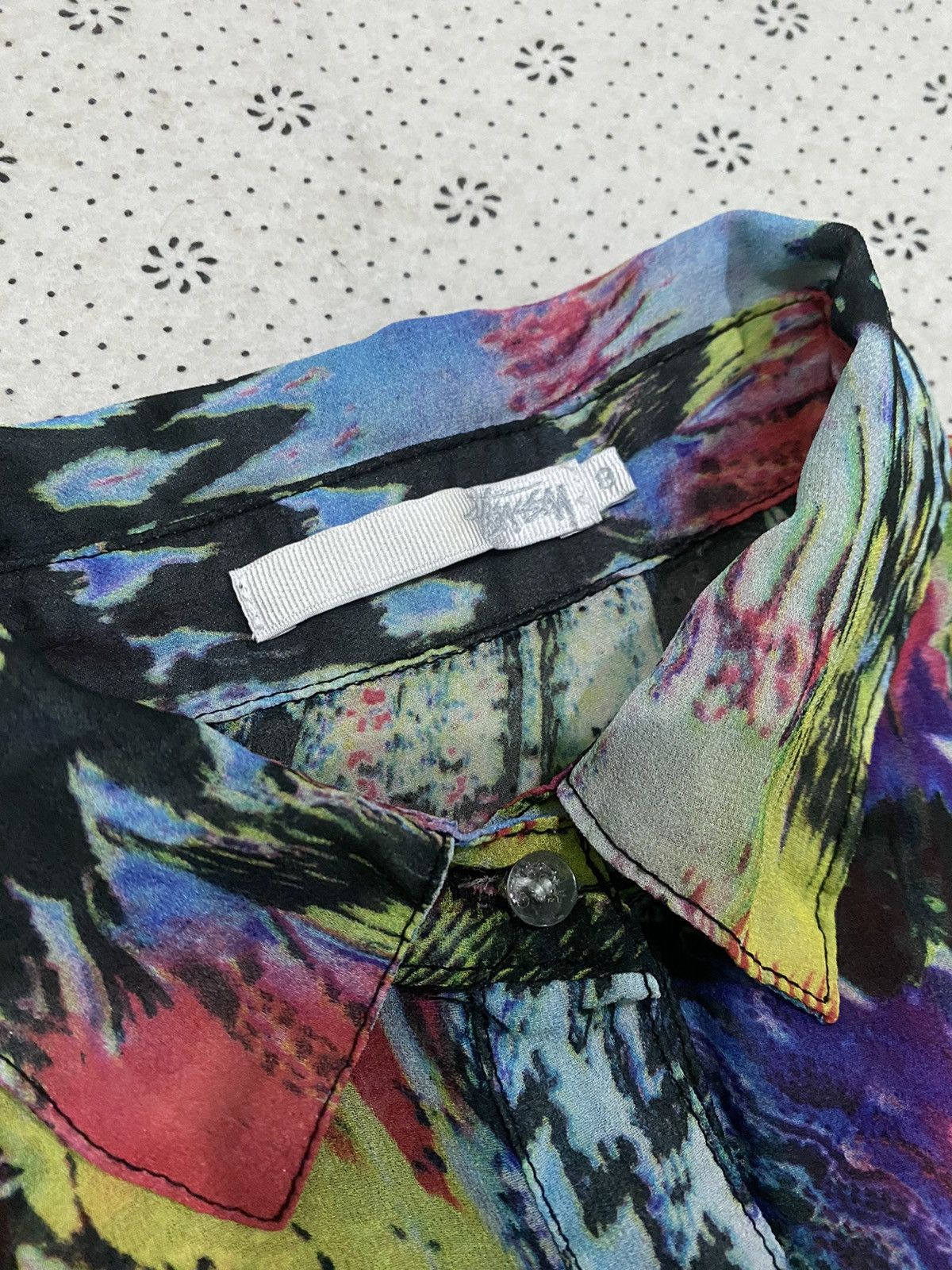 Stussy Stussy Lightweight Thin Sleeveless Button Cropped Shirt Size M / US 6-8 / IT 42-44 - 3 Thumbnail