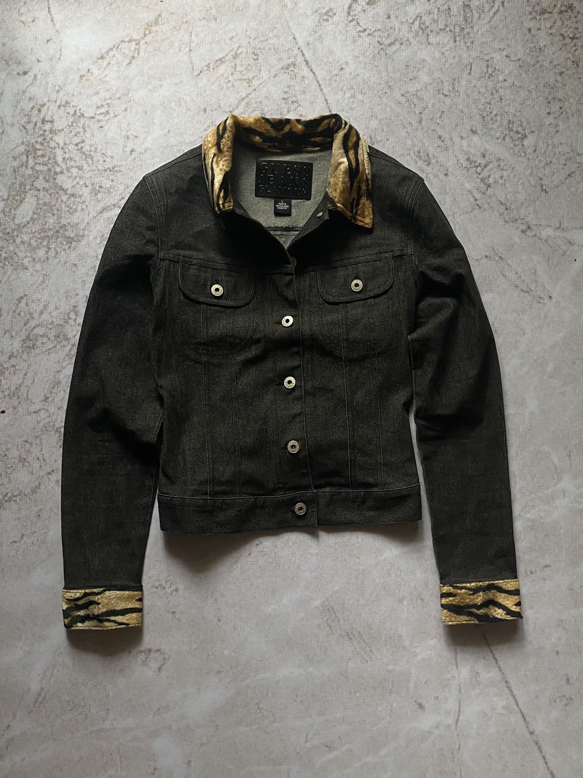 Guess × Hysteric Glamour × Vintage Vintage Guess Jeans Glamour USA Design luxury Denim Jacket Size L / US 10 / IT 46 - 1 Thumbnail