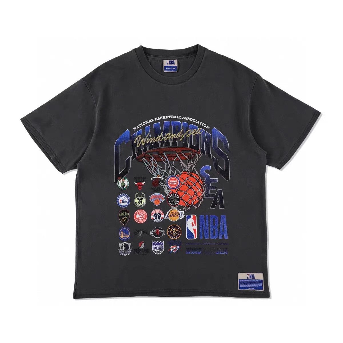 NBA NBA CHAMPIONS X WDS Vintage T-shirt Ｑ22 Size US M / EU 48-50 / 2 - 1 Thumbnail