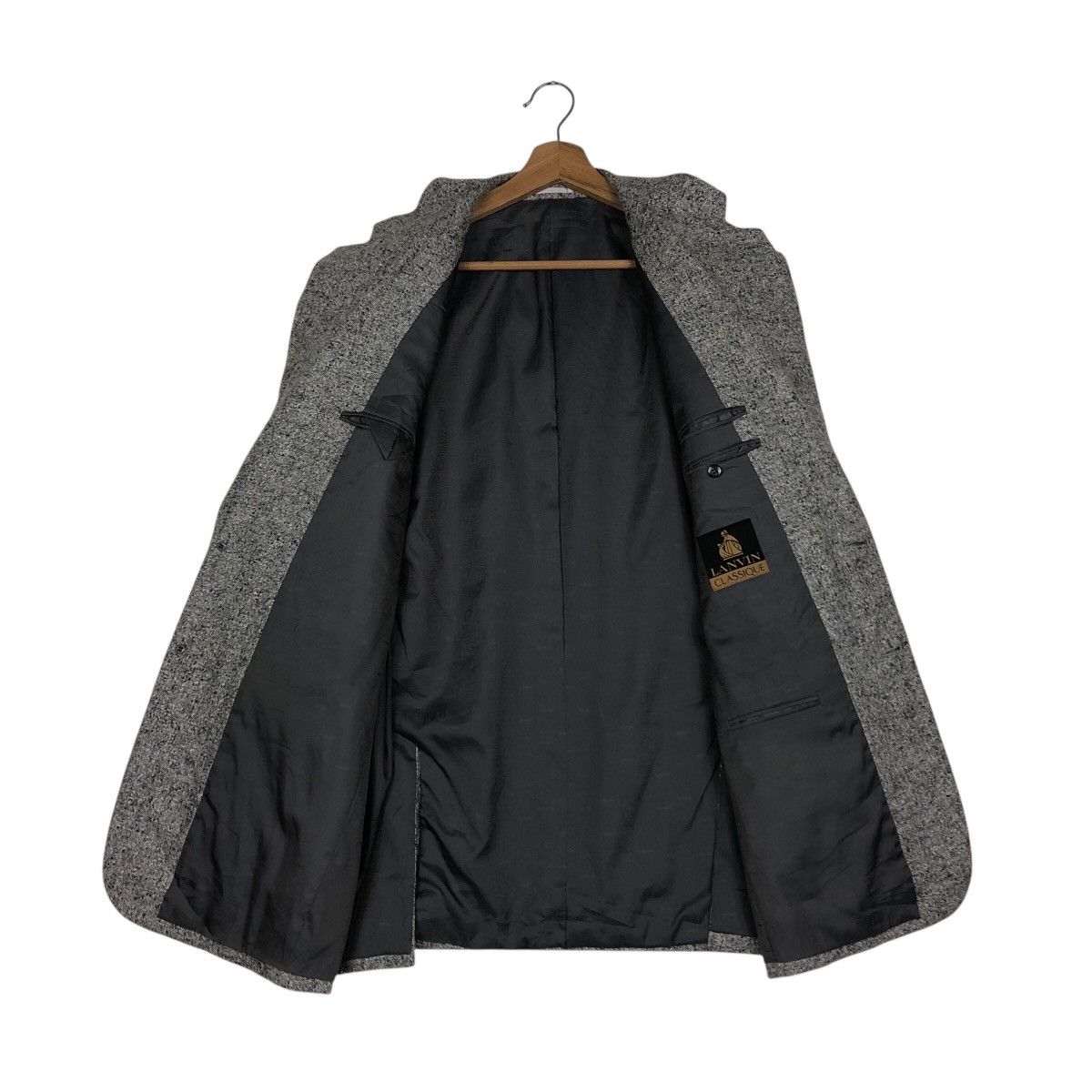 Japanese Brand 📌Vintage Wool Casual Jacket Lanvin Classique Size US M / EU 48-50 / 2 - 14 Thumbnail