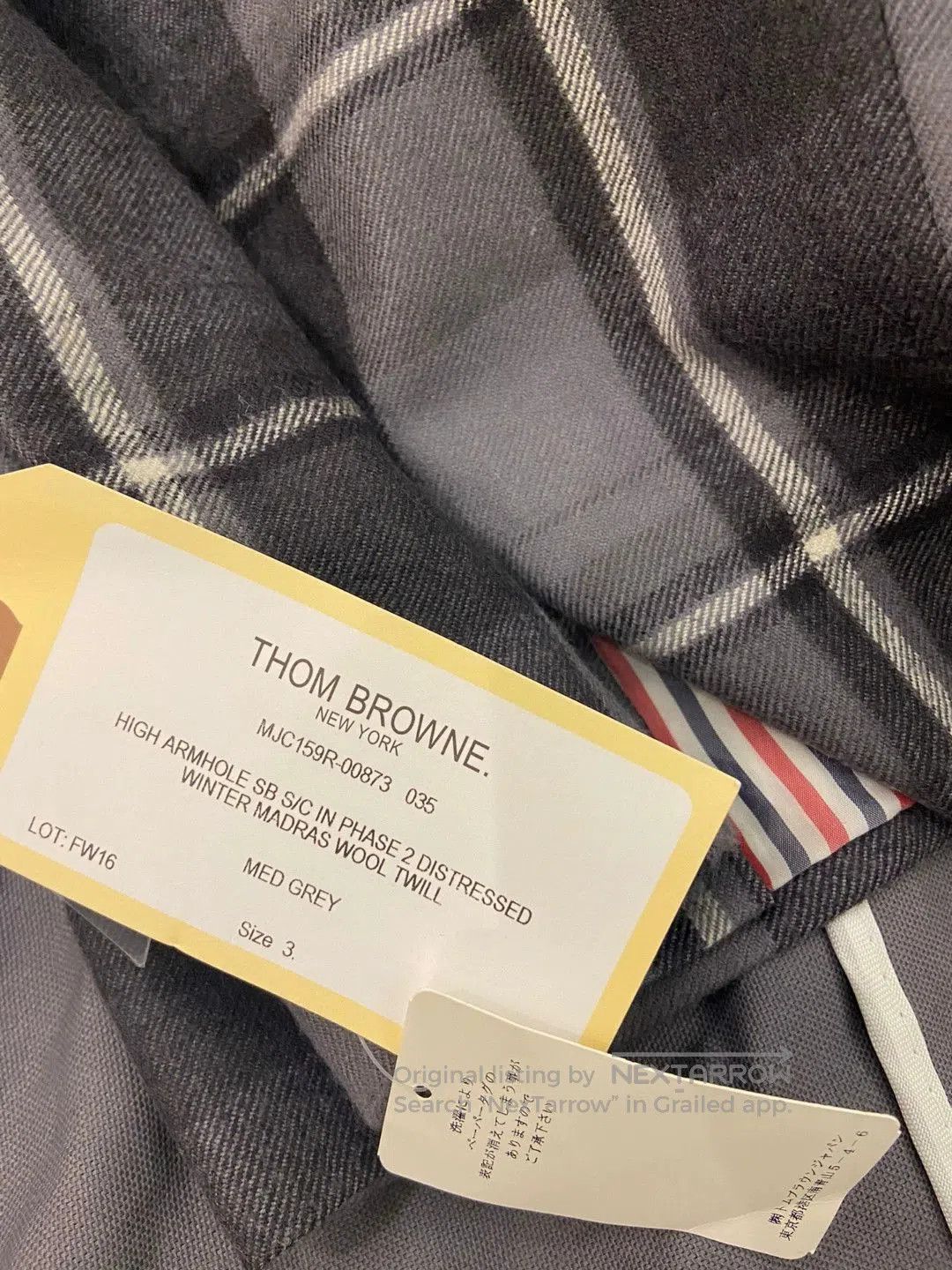 Thom Browne thom browne tailored deep gray blazer. Size US M / EU 48-50 / 2 - 8 Thumbnail