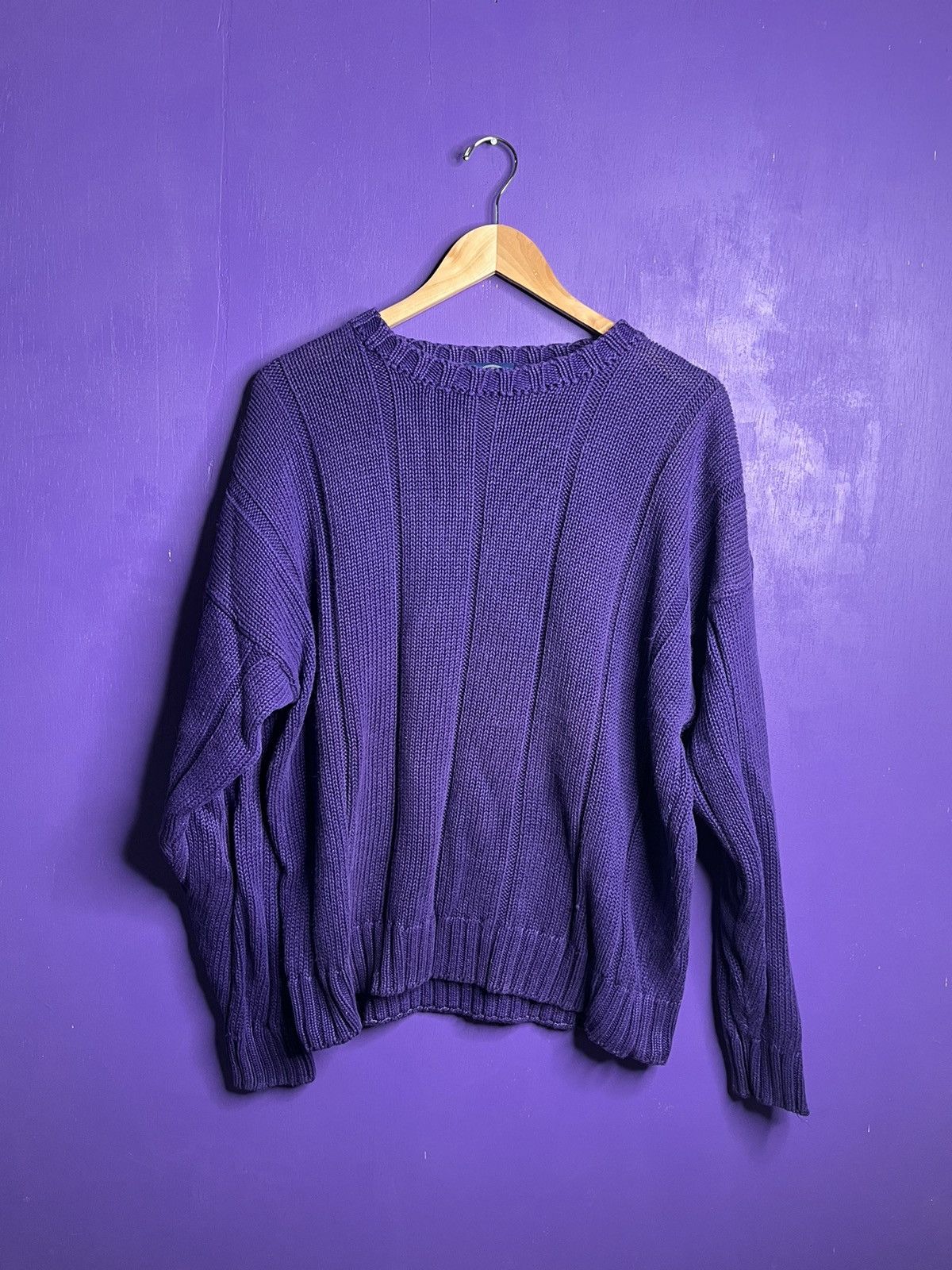 Gap × Vintage Vintage 90s GAP essential knit sweater Size US XL / EU 56 / 4 - 1 Thumbnail