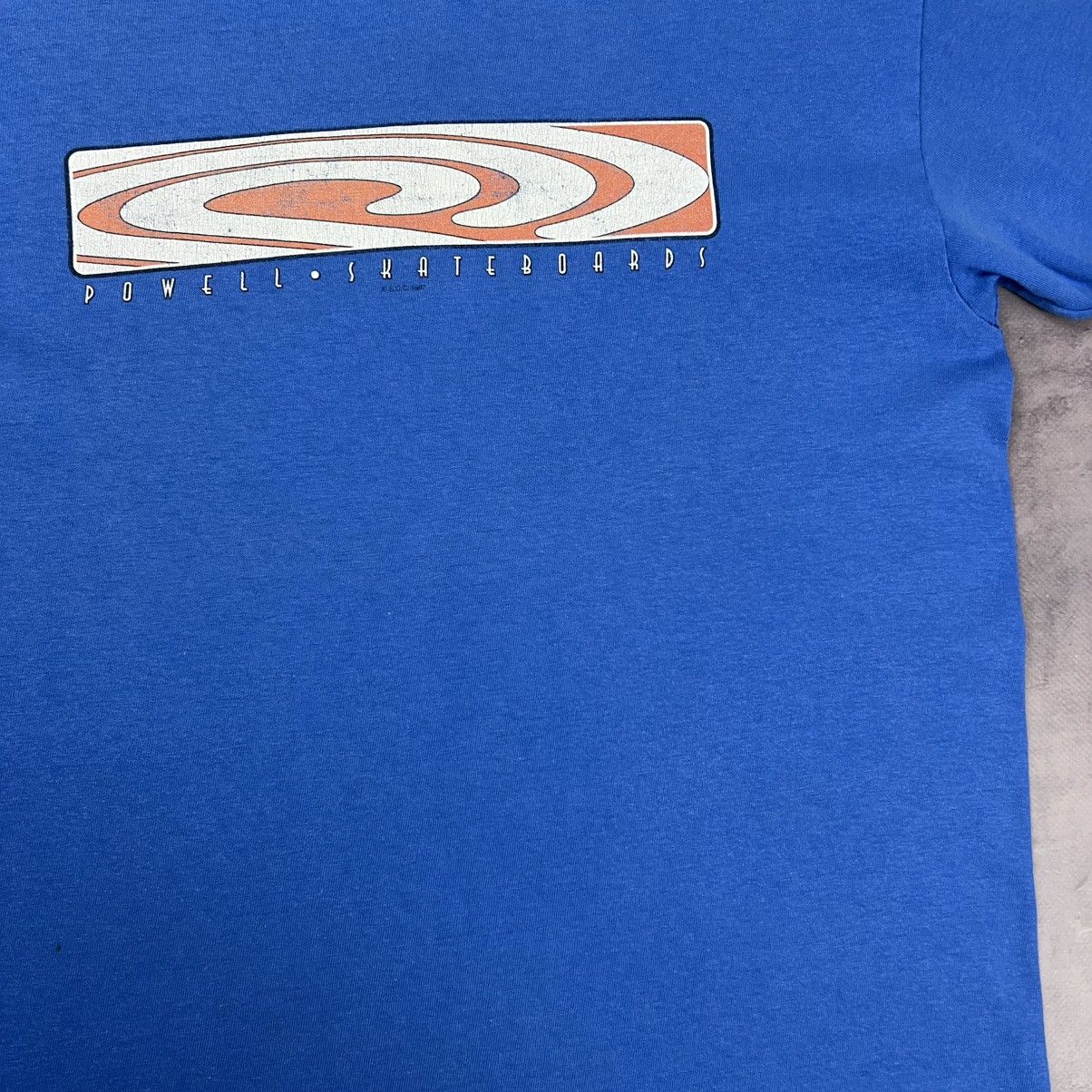 Powell Peralta Rare! Powell Peralta Skateboards Big Logo Tee 1997 90s Size US M / EU 48-50 / 2 - 11 Thumbnail