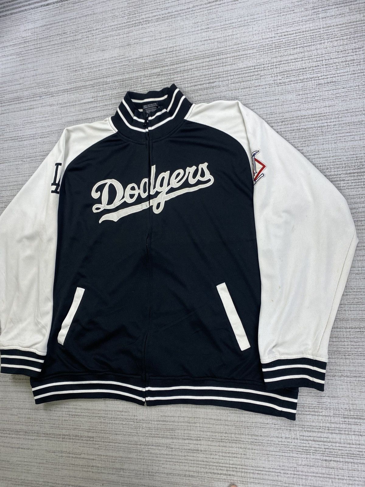 Japanese Brand × Vintage Vintage Stitches L.A Dodgers Varsity Style Jacket #X20 Size US XL / EU 56 / 4 - 5 Thumbnail