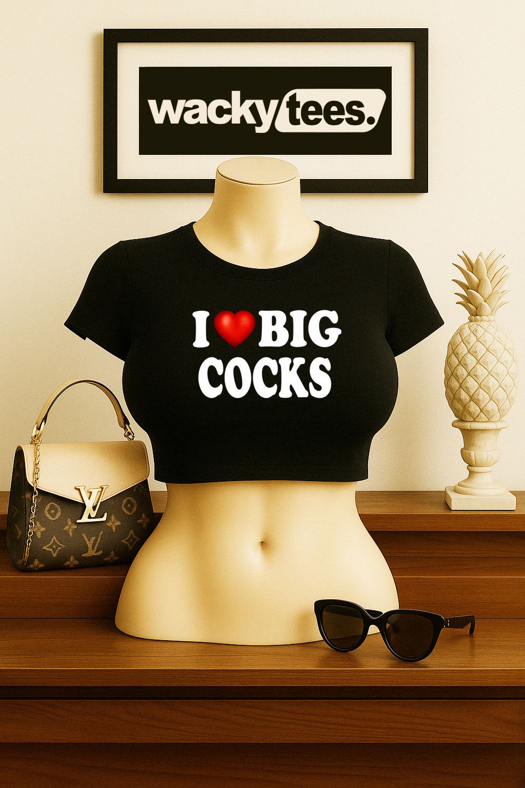 Other I Love Big Cocks I Heart Rooster Adult Graphic Tee Shirt Size US L / EU 52-54 / 3 - 1 Thumbnail