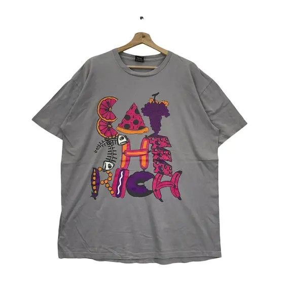 Stussy Limited Collection ERIC ELMS x STUSSY Eat The Rich Tee Shirt Size US L / EU 52-54 / 3 - 1 Thumbnail