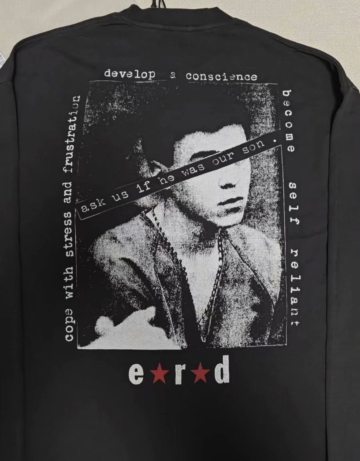 Enfants Riches Deprimes Enfants Riches Deporimes24fw "just wanted long sleeved shirt Size US S / EU 44-46 / 1 - 5 Thumbnail