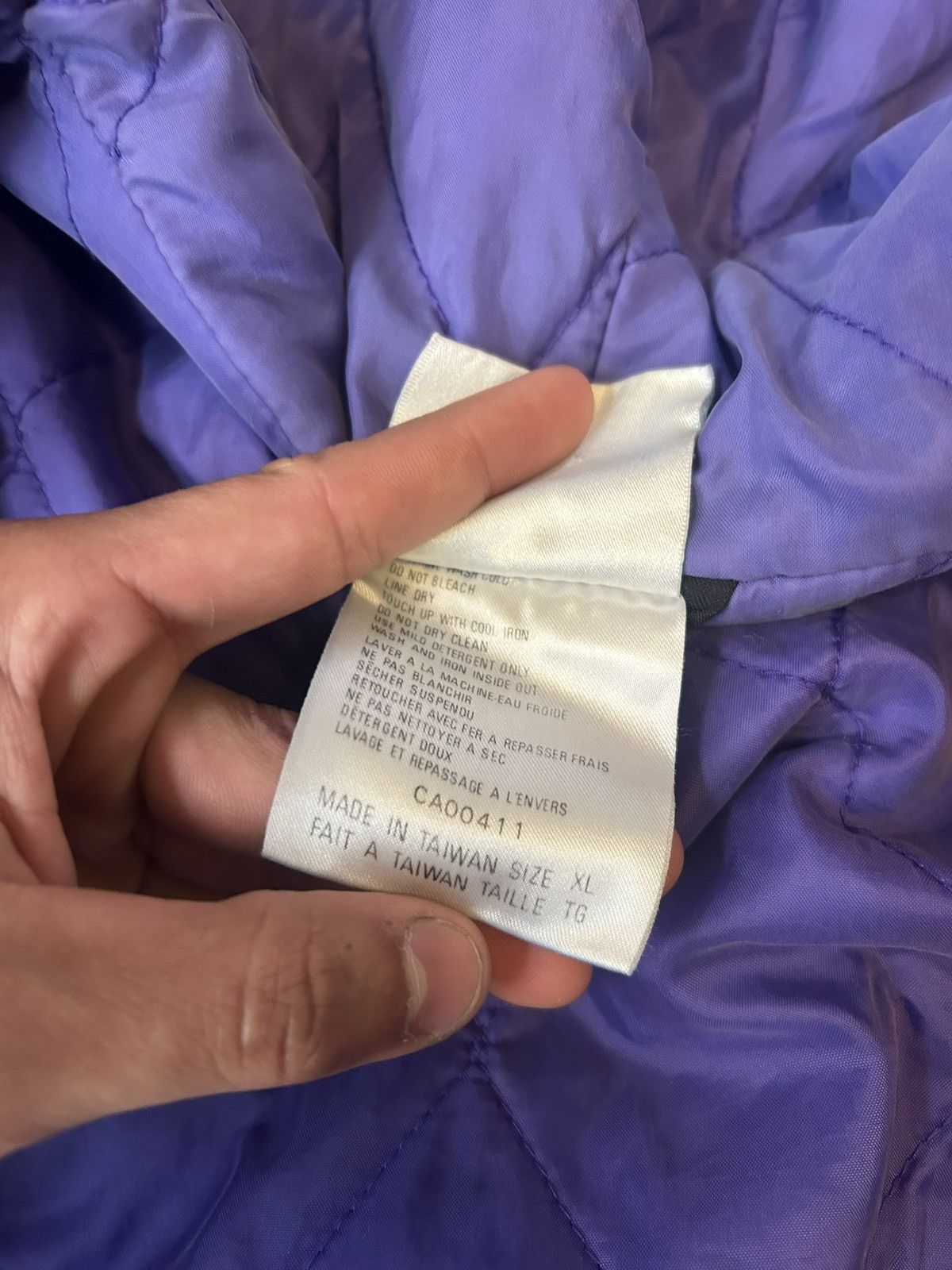 Adidas Black And Purple Adidas Jacket Size US L / EU 52-54 / 3 - 3 Thumbnail