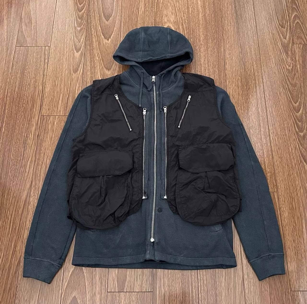 Stone Island Stone Island Shadow Project hoodie and vest set Size US M / EU 48-50 / 2 - 1 Thumbnail