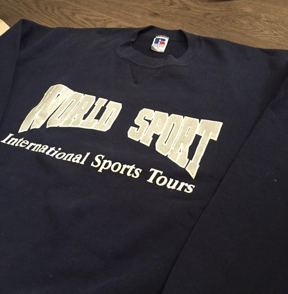 Russell Athletic × Vintage Vintage Russell Crewneck sz XL Size US XL / EU 56 / 4 - 2 Thumbnail