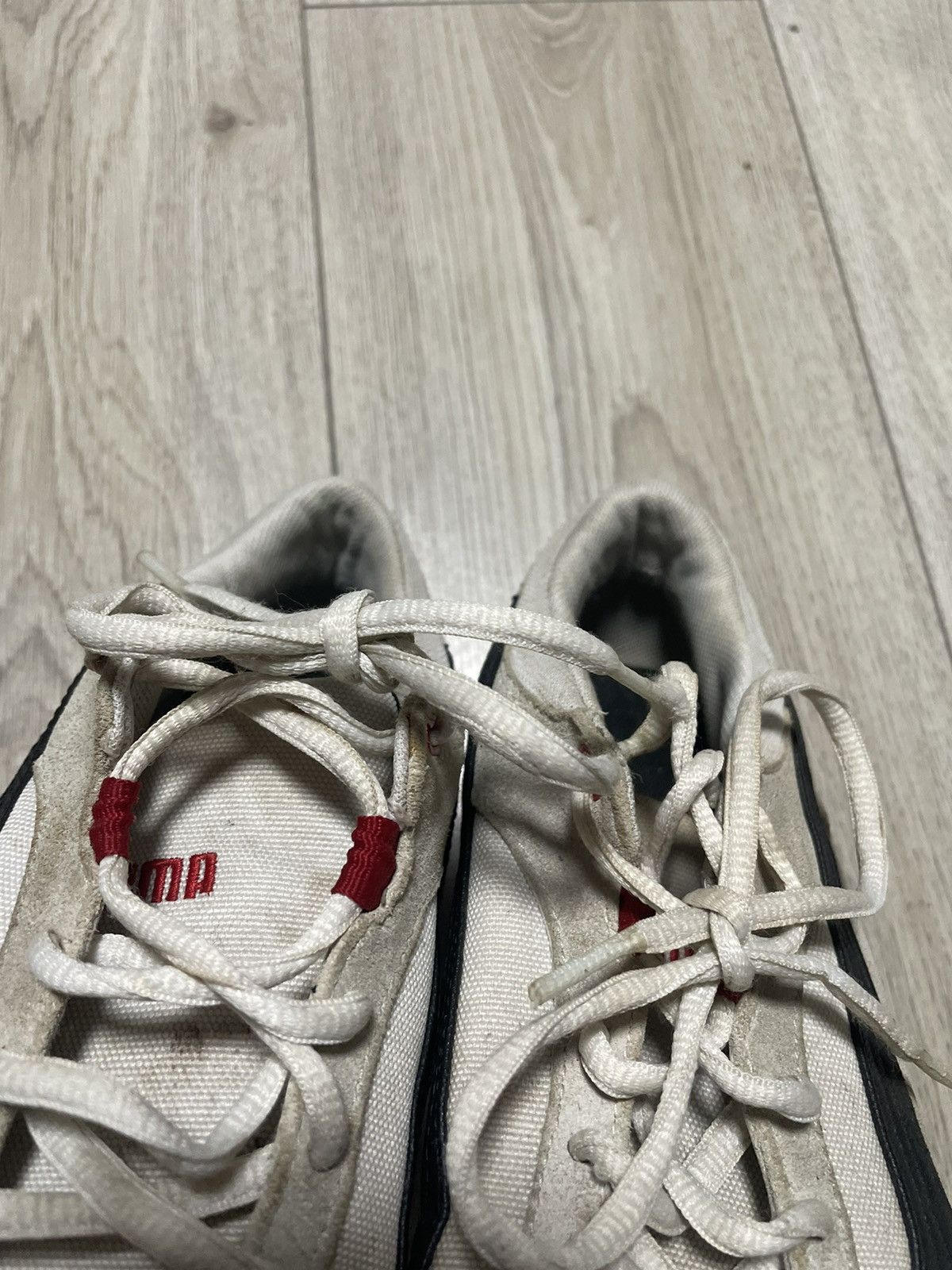 Puma × Vintage Vintage 00s Puma Drift Cat White Speecat Sneakers Y2K Racing Size US 8.5 / EU 41-42 - 11 Thumbnail