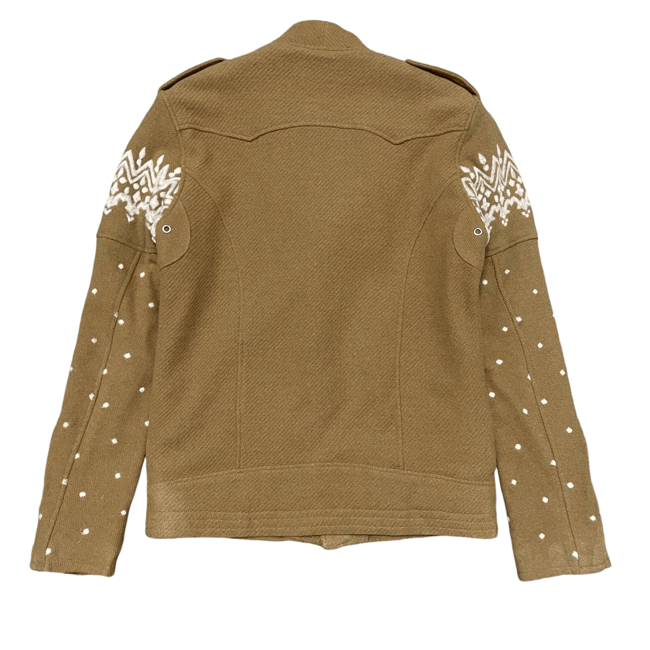 Eototo Eo To To Double Collar Wool Rider Jacket Made in Japan Size US M / EU 48-50 / 2 - 12 Thumbnail