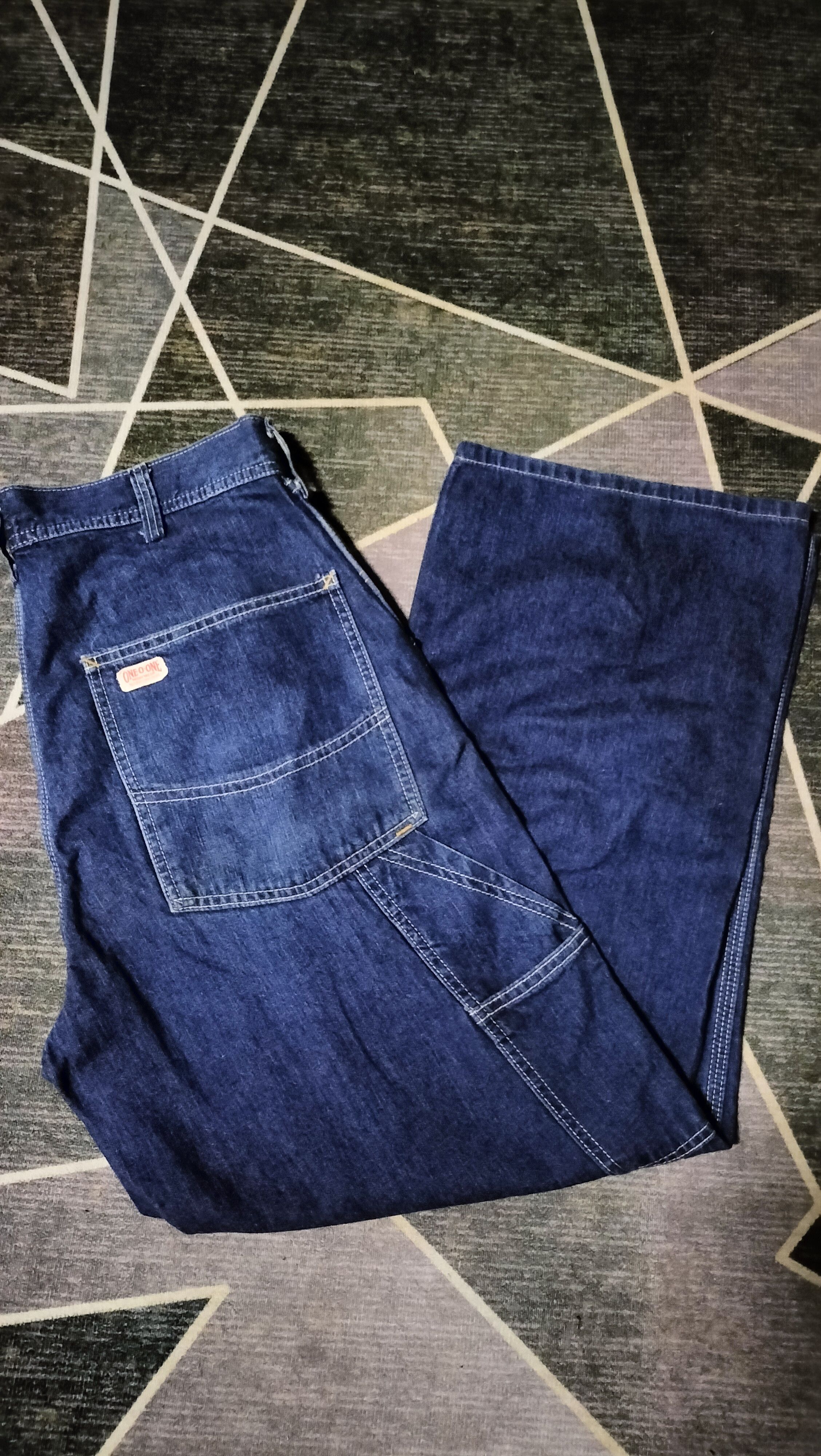 Vintage Vintage 90s One O One Carpenter Denim Work wear Japan Size US 32 / EU 48 - 1 Thumbnail
