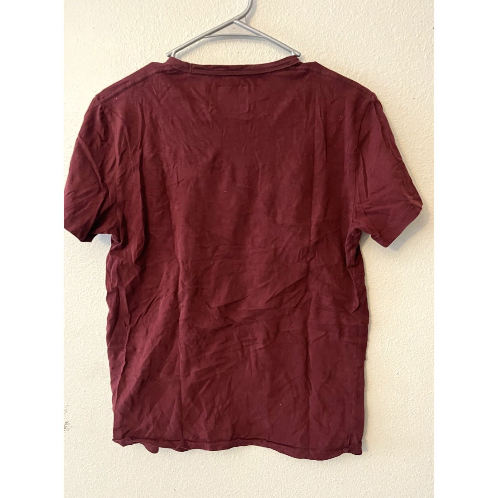 Abercrombie & Fitch Abercrombie & Fitch T-Shirt Men XS Maroon Graphic Logo Short Sleeve Crew Neck Slim Fit/Regular Size XS Mens Shirt Logo Size US XS / EU 42 / 0 - 3 Thumbnail